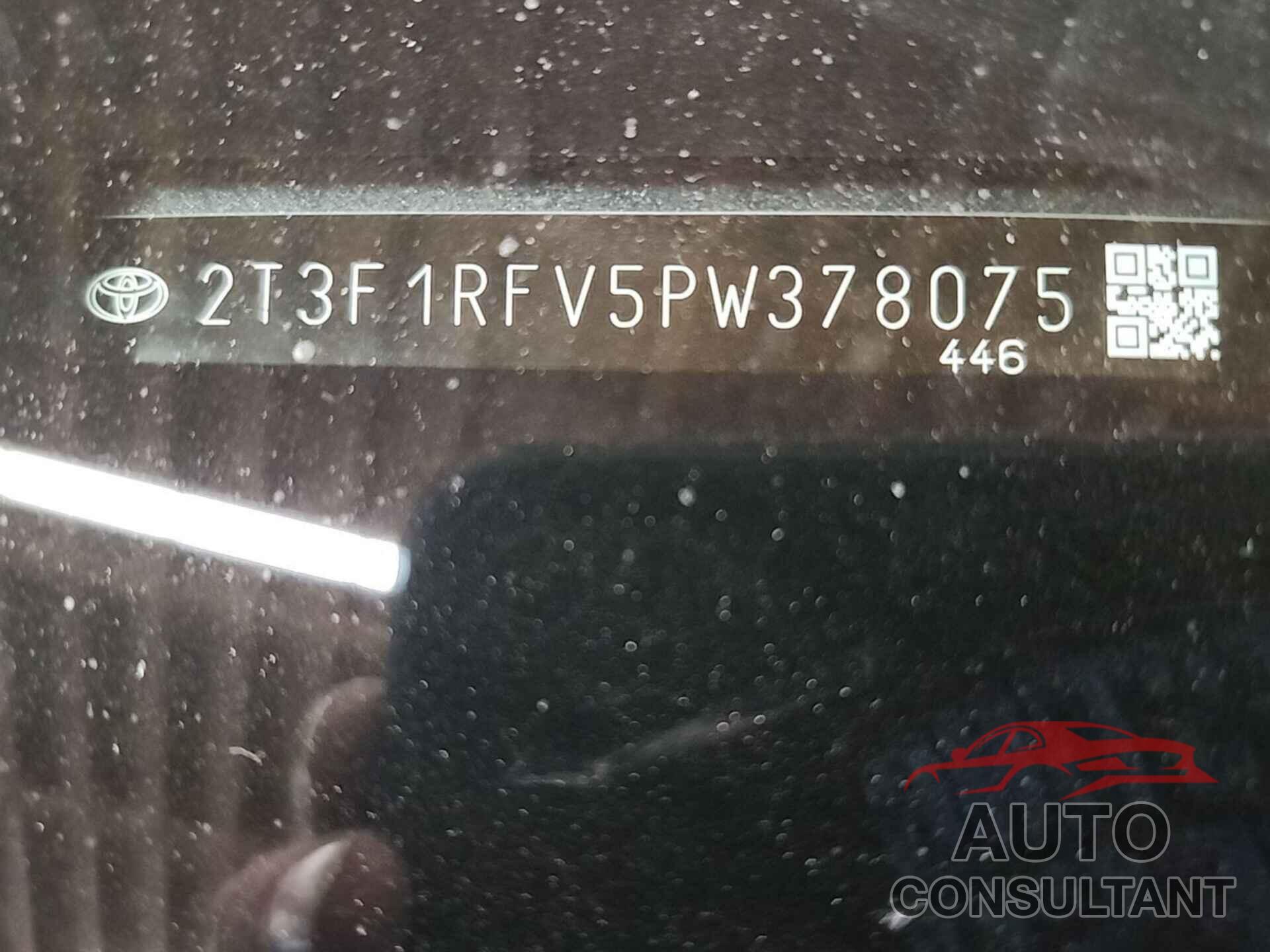 TOYOTA RAV4 2023 - 2T3F1RFV5PW378075