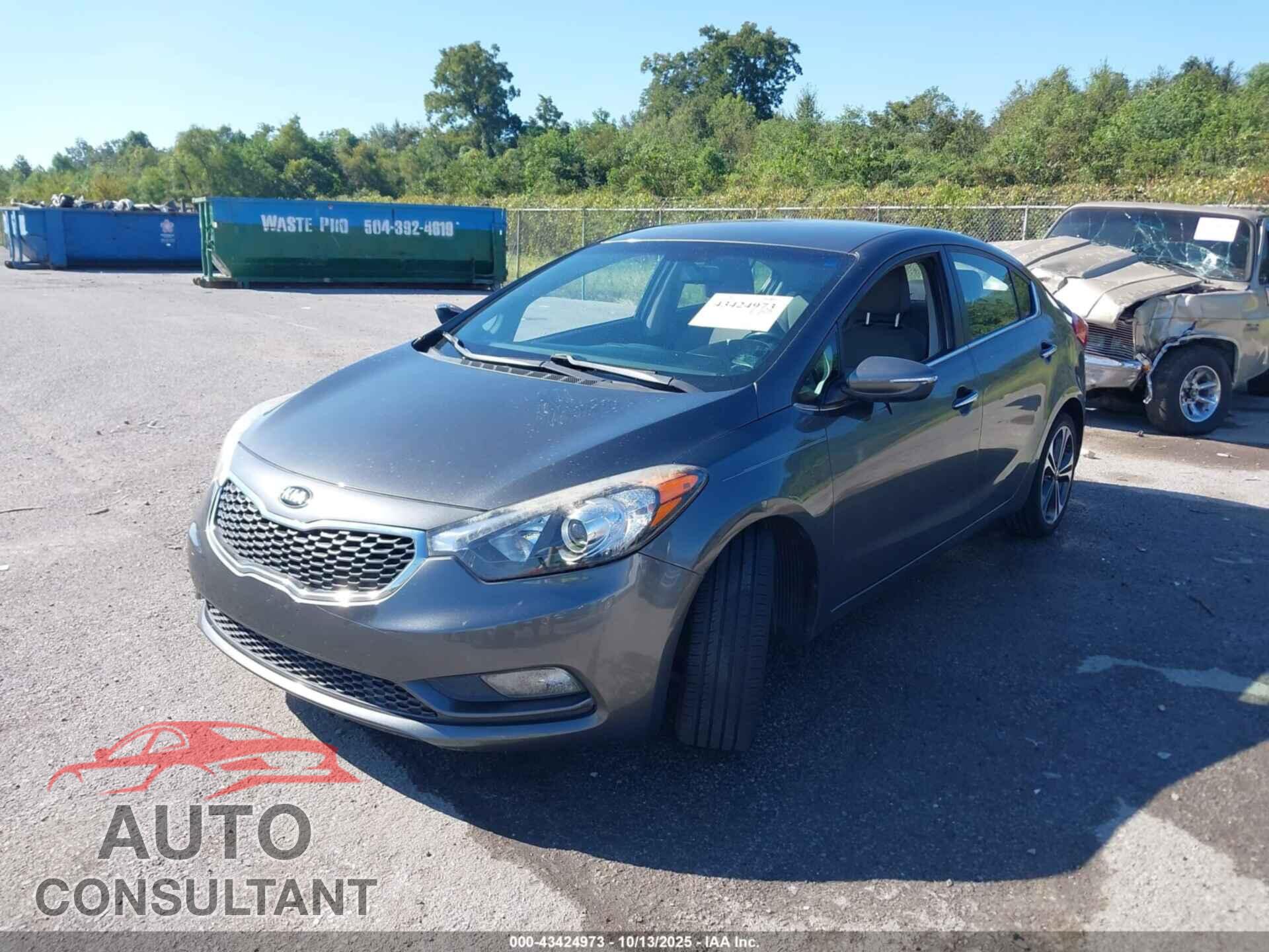 KIA FORTE 2014 - KNAFX4A89E5073389
