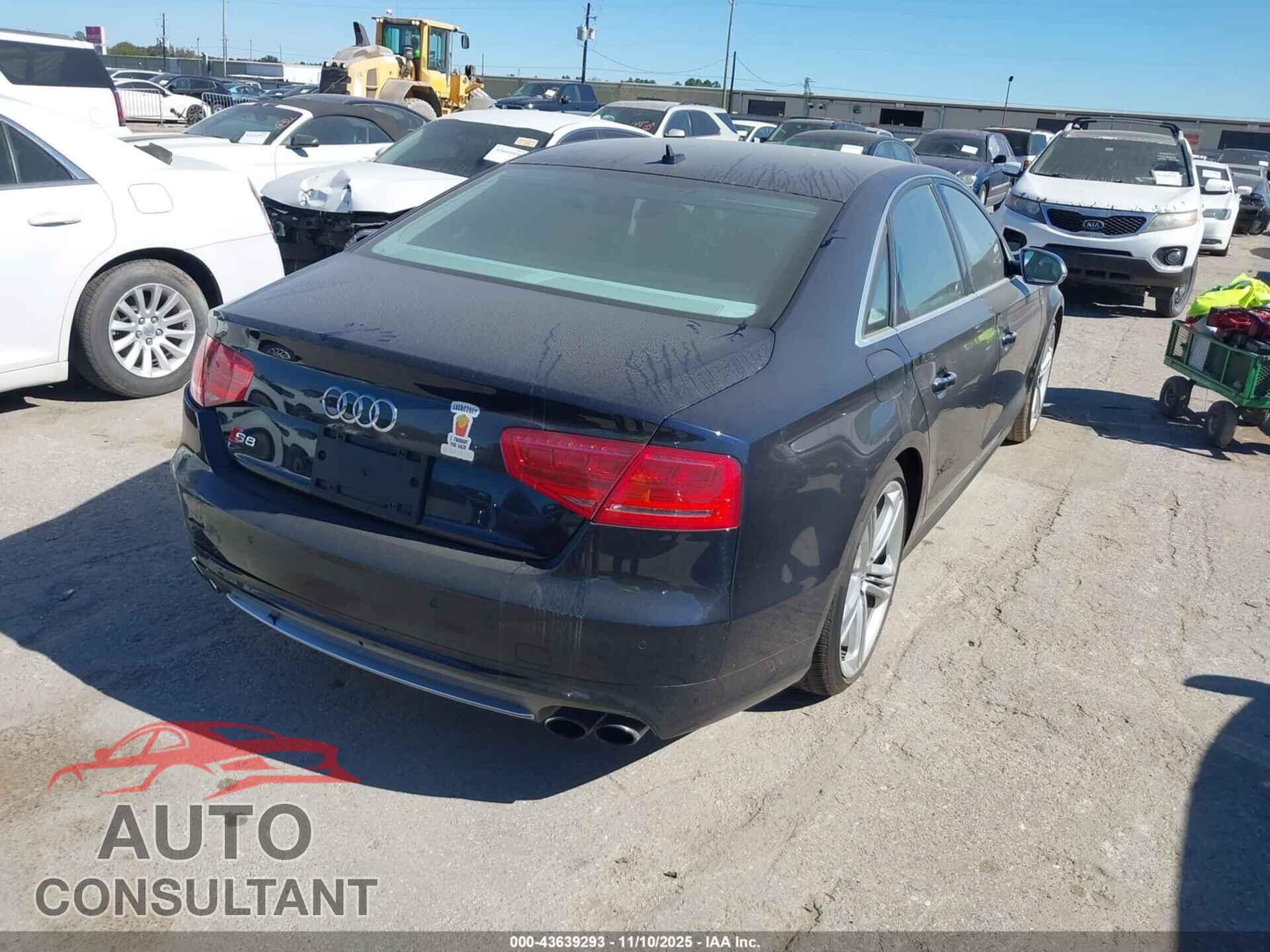 AUDI S8 2013 - WAUD2AFD7DN028475
