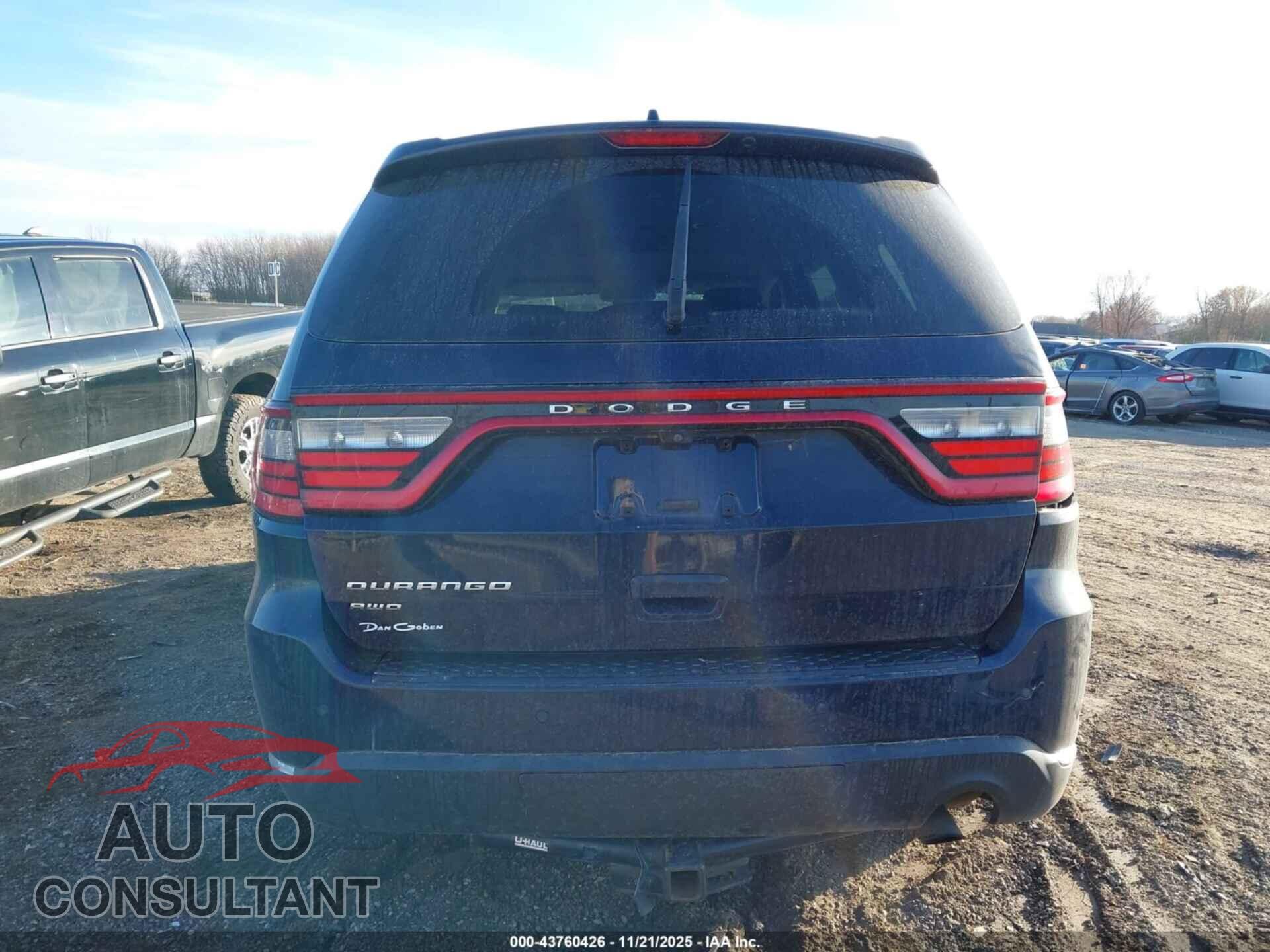 DODGE DURANGO 2017 - 1C4RDJAG2HC686212