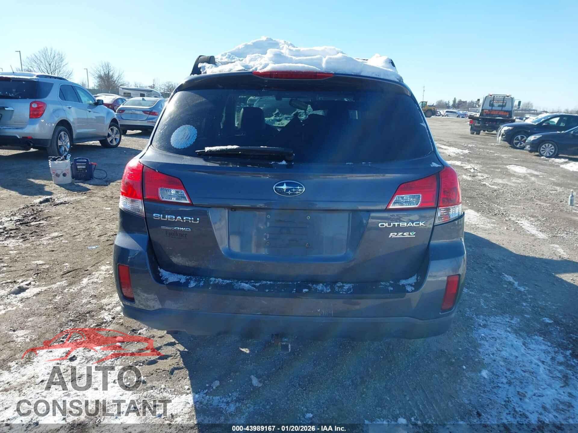SUBARU OUTBACK 2014 - 4S4BRBPC4E3306453