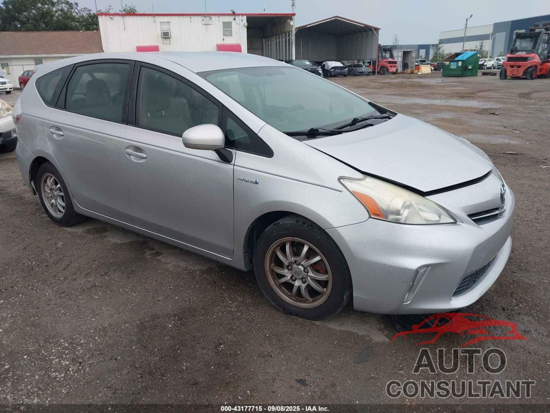 TOYOTA PRIUS V 2012 - JTDZN3EU7C3066845