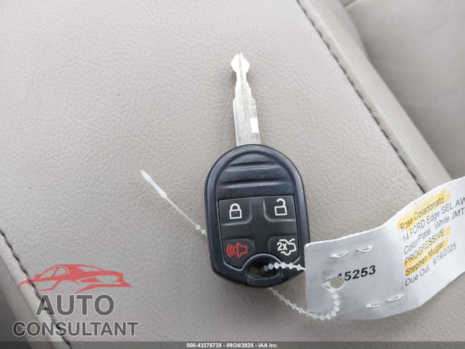FORD EDGE 2014 - 2FMDK4JC8EBA01460