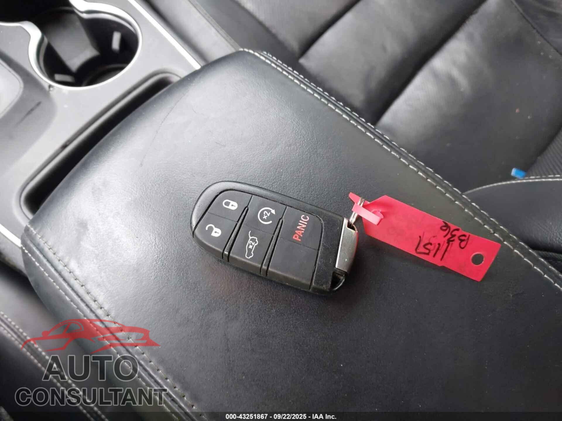 DODGE DURANGO 2017 - 1C4RDJEG4HC931151