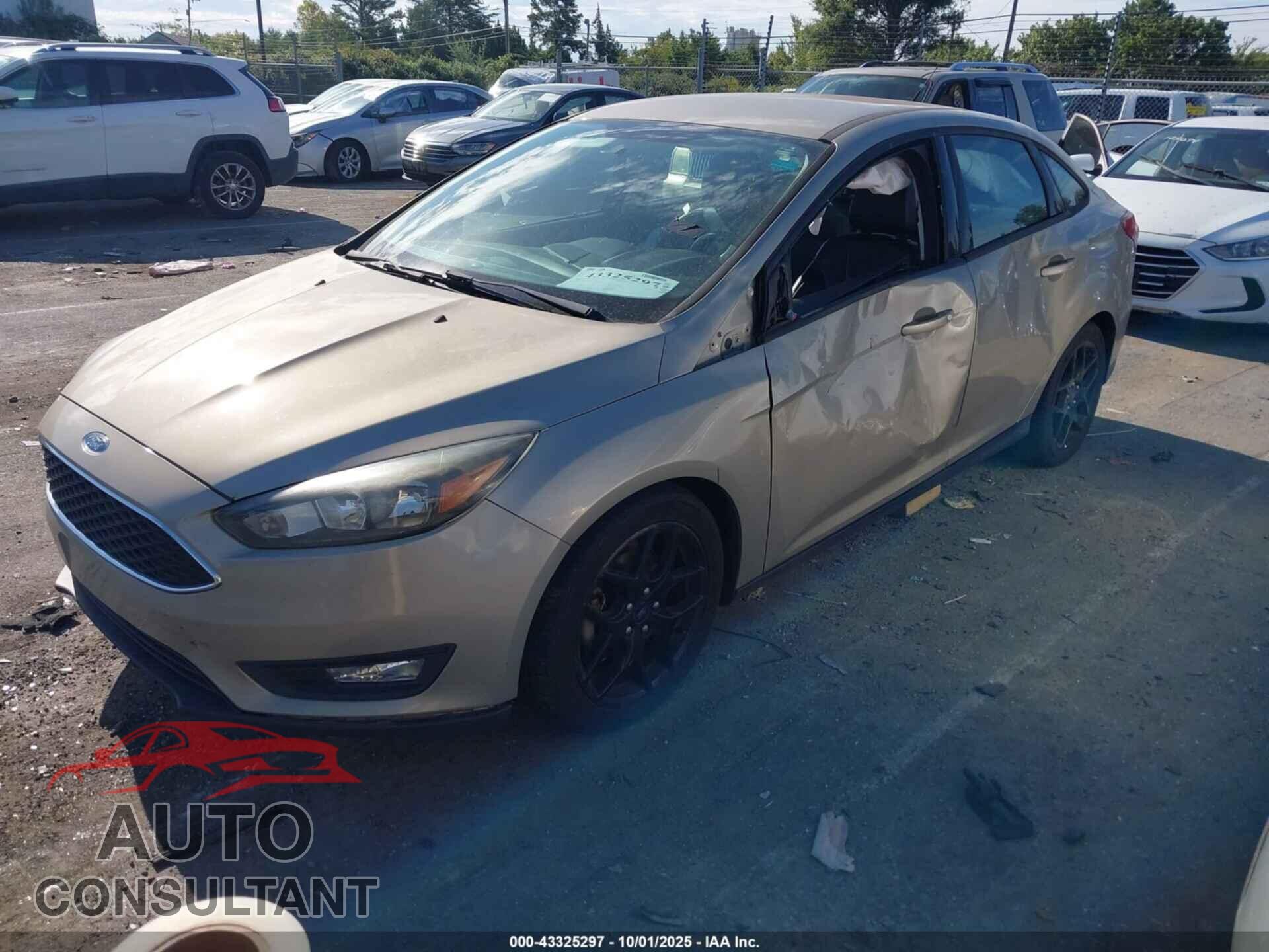 FORD FOCUS 2016 - 1FADP3F25GL393323