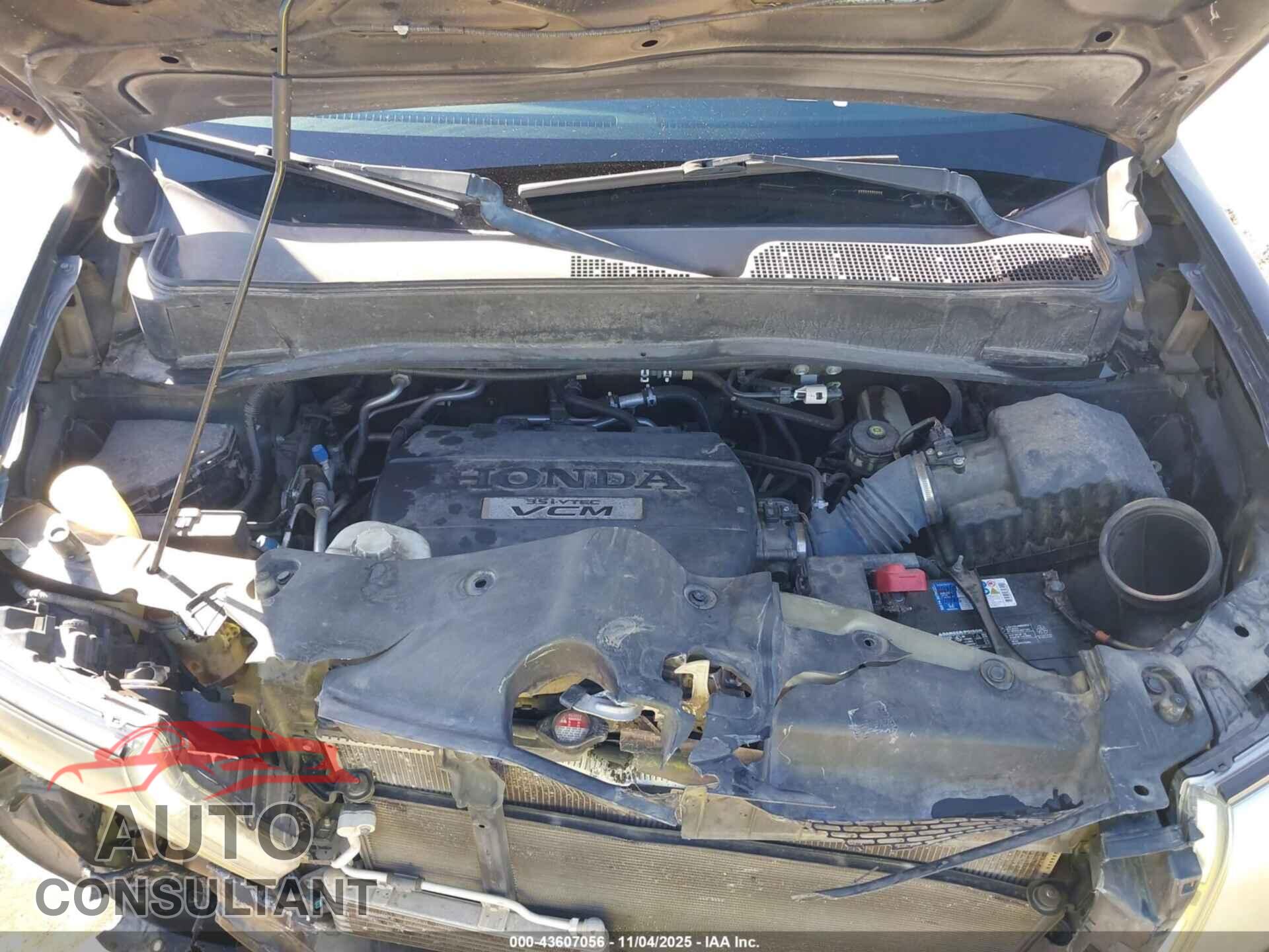 HONDA PILOT 2009 - 5FNYF38569B015958