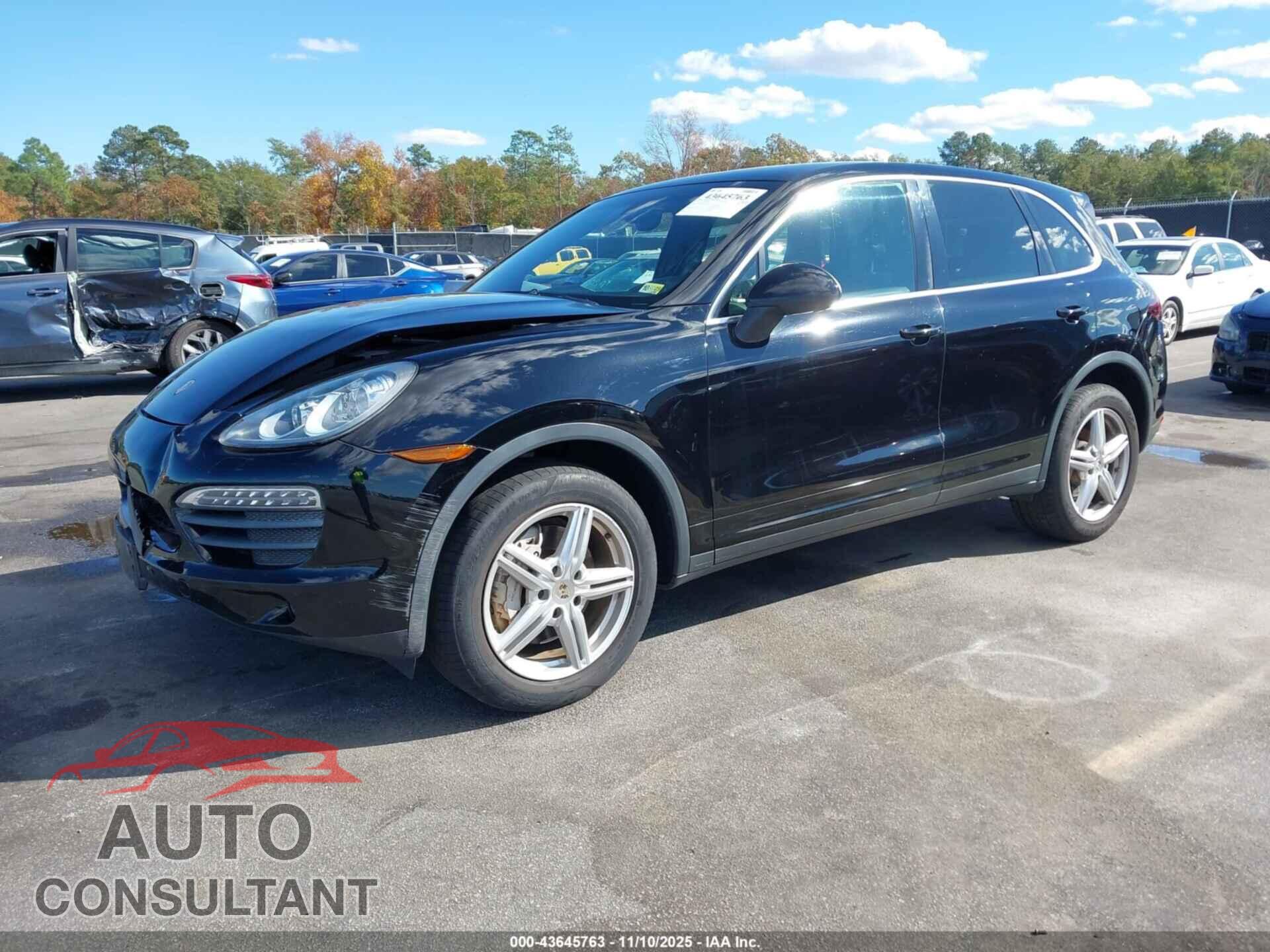 PORSCHE CAYENNE 2012 - WP1AB2A21CLA44729