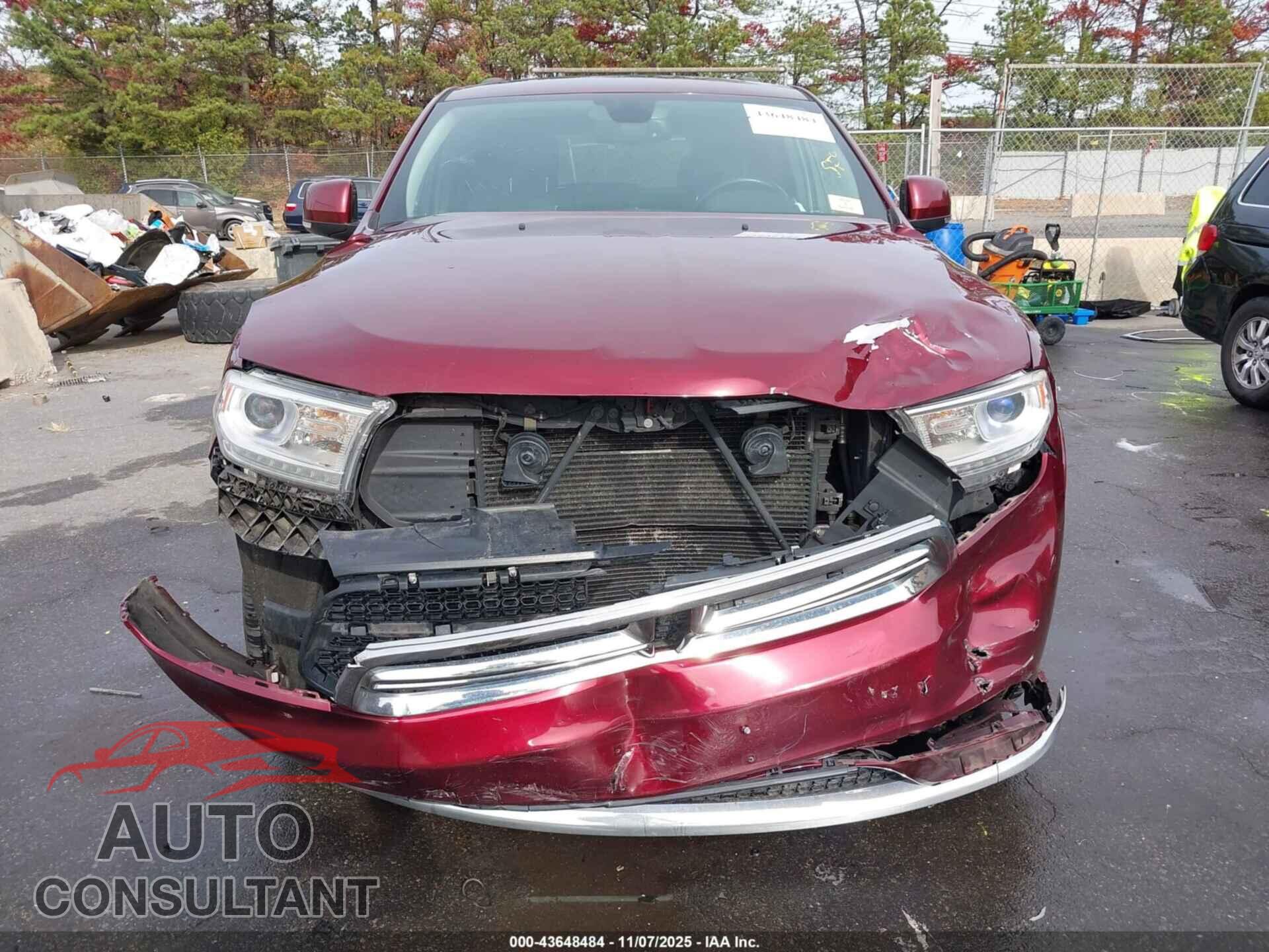 DODGE DURANGO 2016 - 1C4RDJDG7GC397935