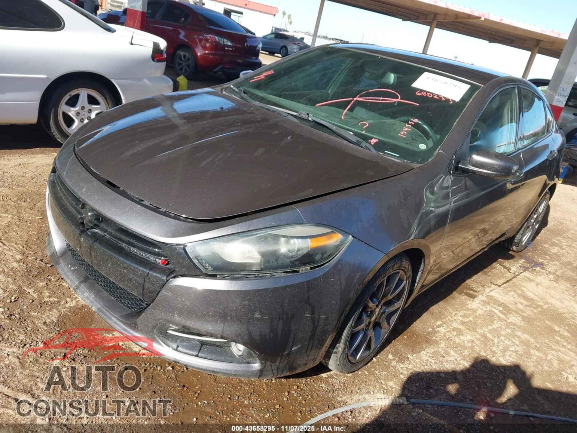 DODGE DART 2016 - 1C3CDFBB9GD680233