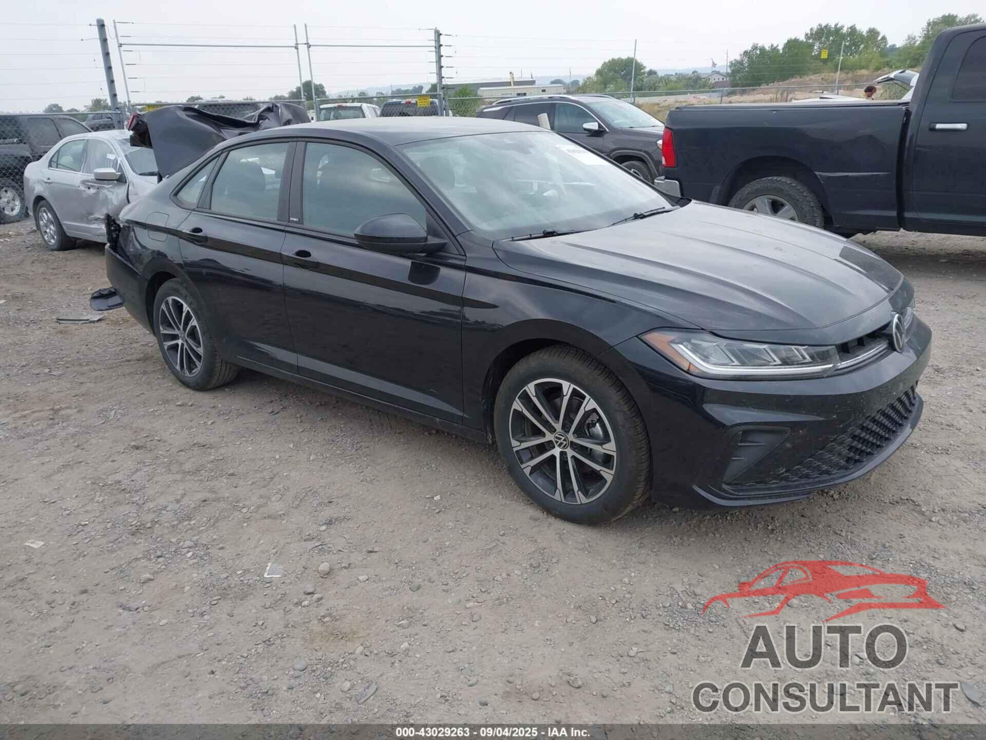 VOLKSWAGEN JETTA 2025 - 3VWBX7BU8SM076849