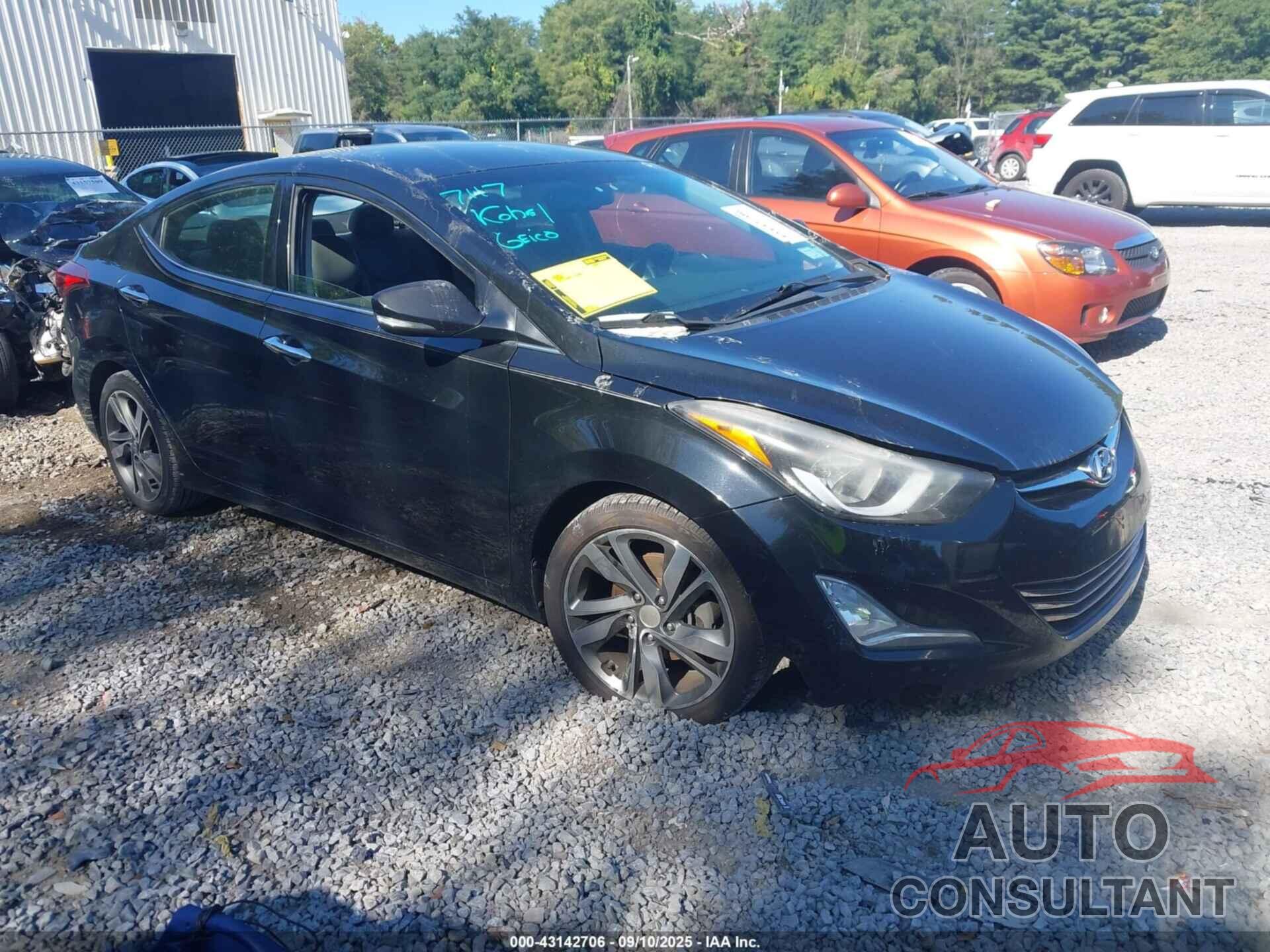 HYUNDAI ELANTRA 2014 - 5NPDH4AE8EH460688