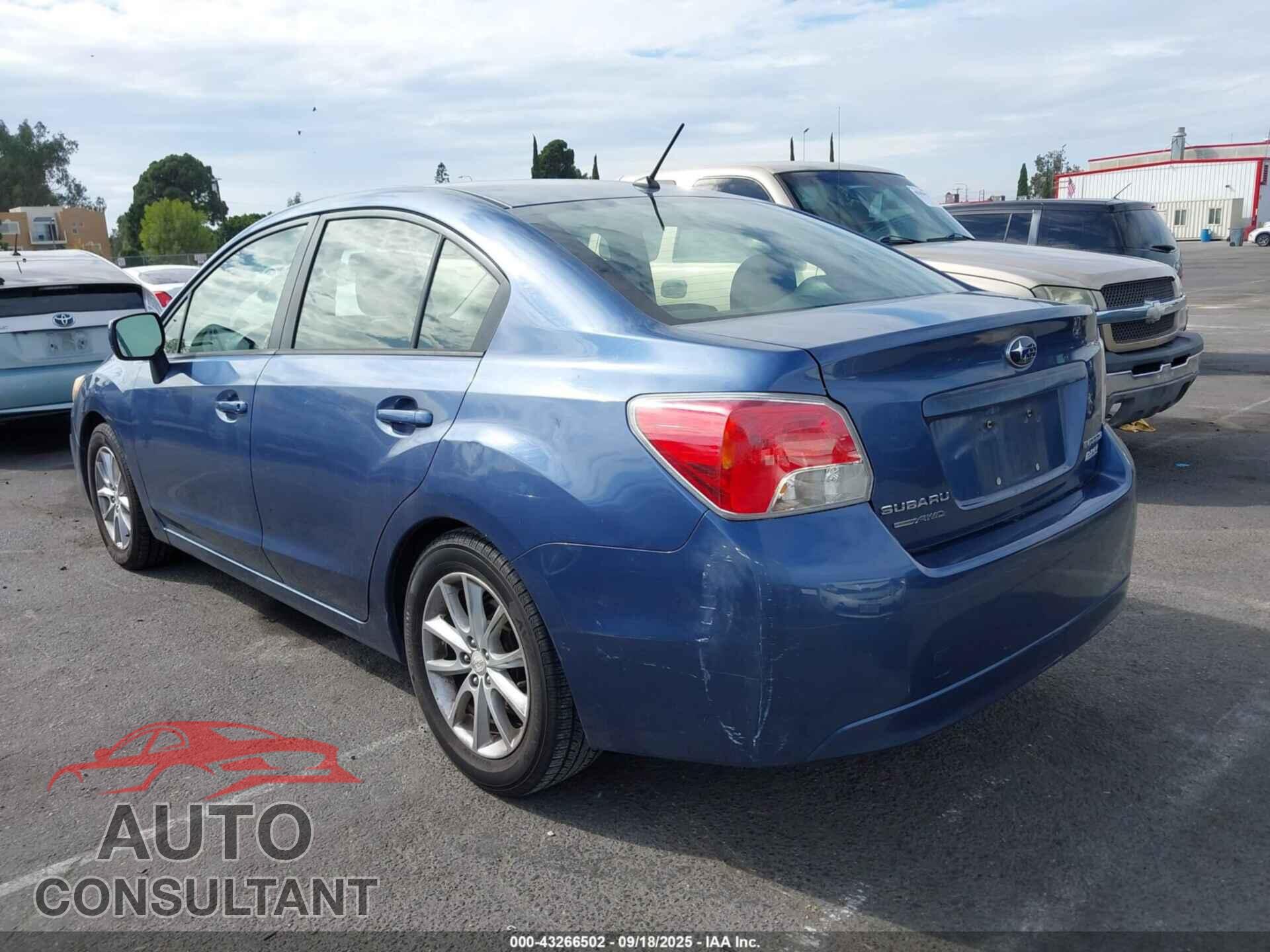 SUBARU IMPREZA 2013 - JF1GJAC63DH036392