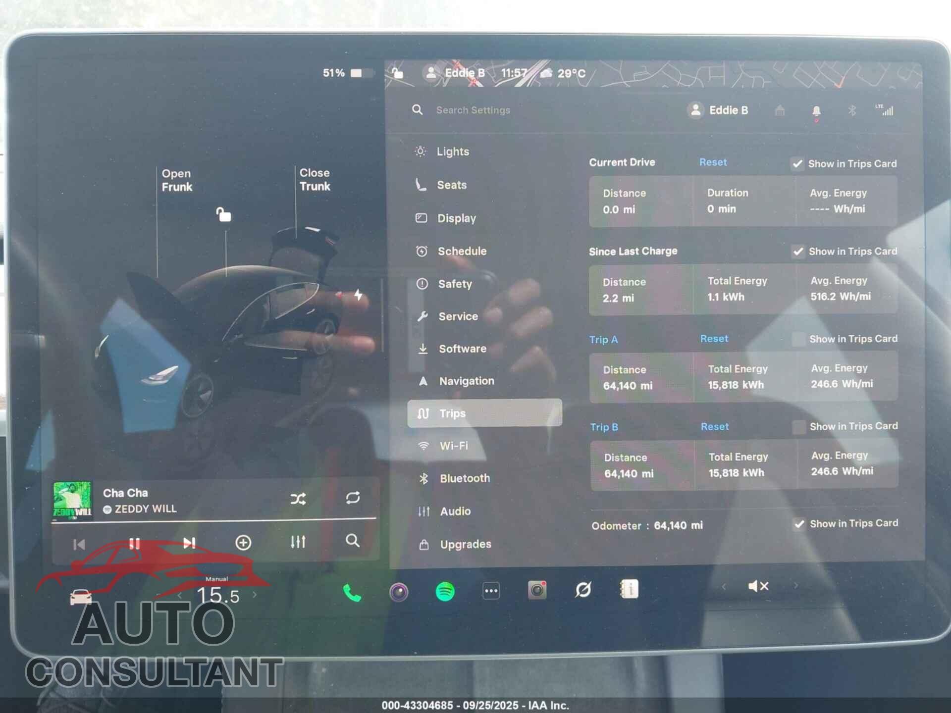TESLA MODEL 3 2022 - 5YJ3E1EB7NF246566