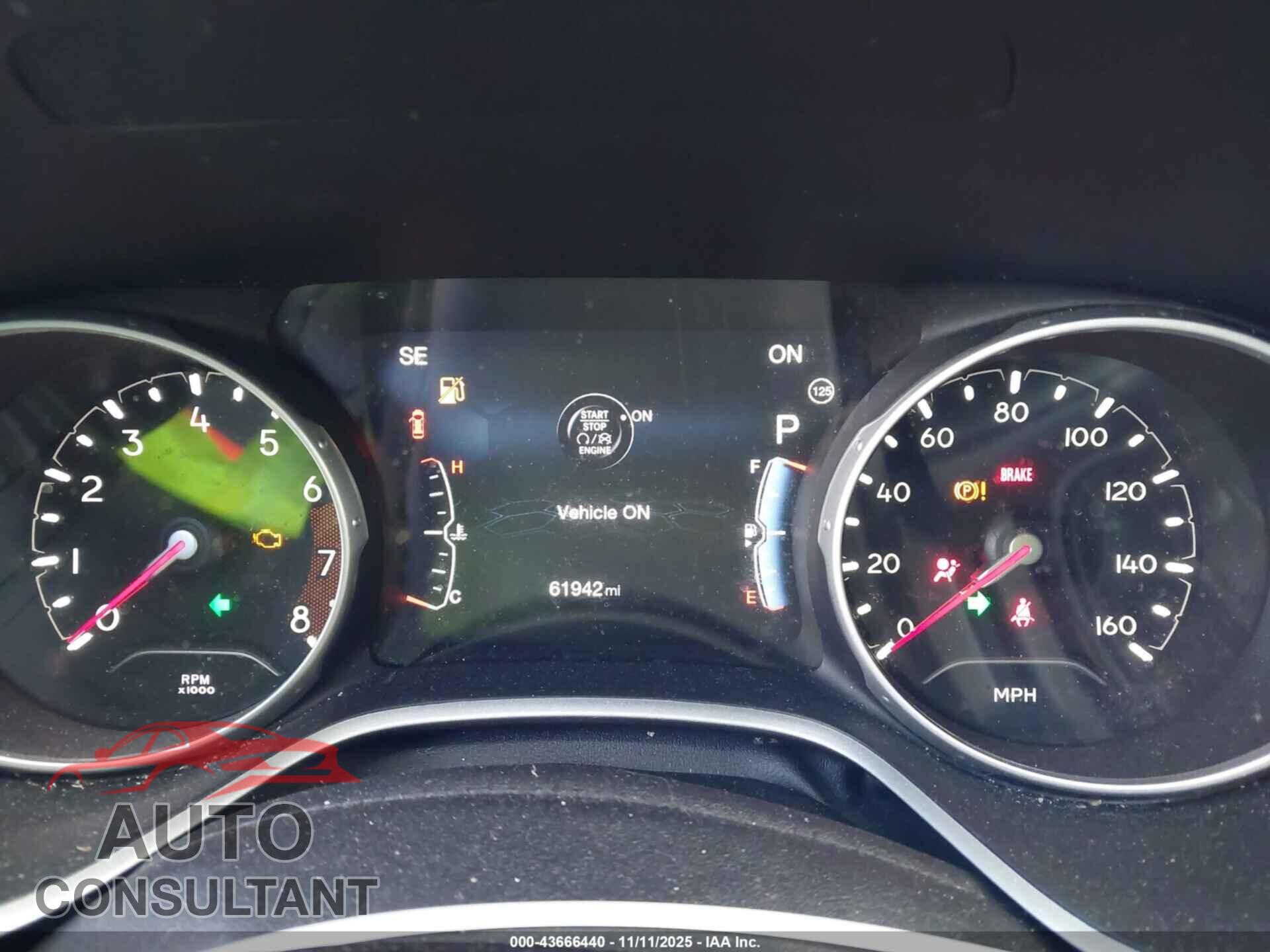 JEEP NEW COMPASS 2017 - 3C4NJDCB1HT641213