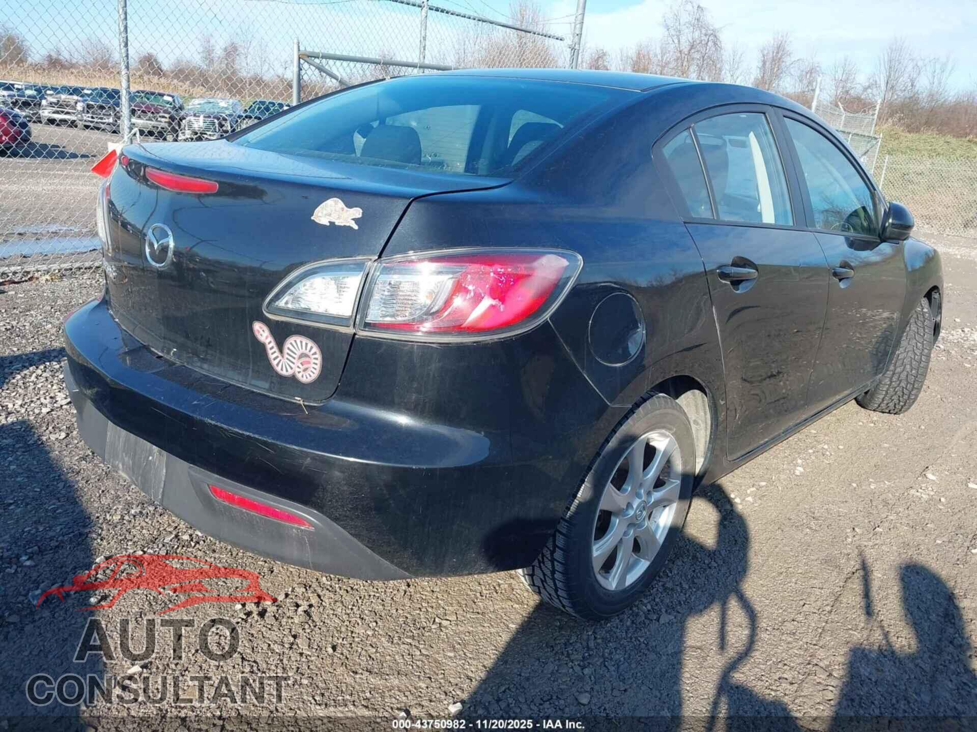 MAZDA MAZDA3 2010 - JM1BL1SG0A1286668