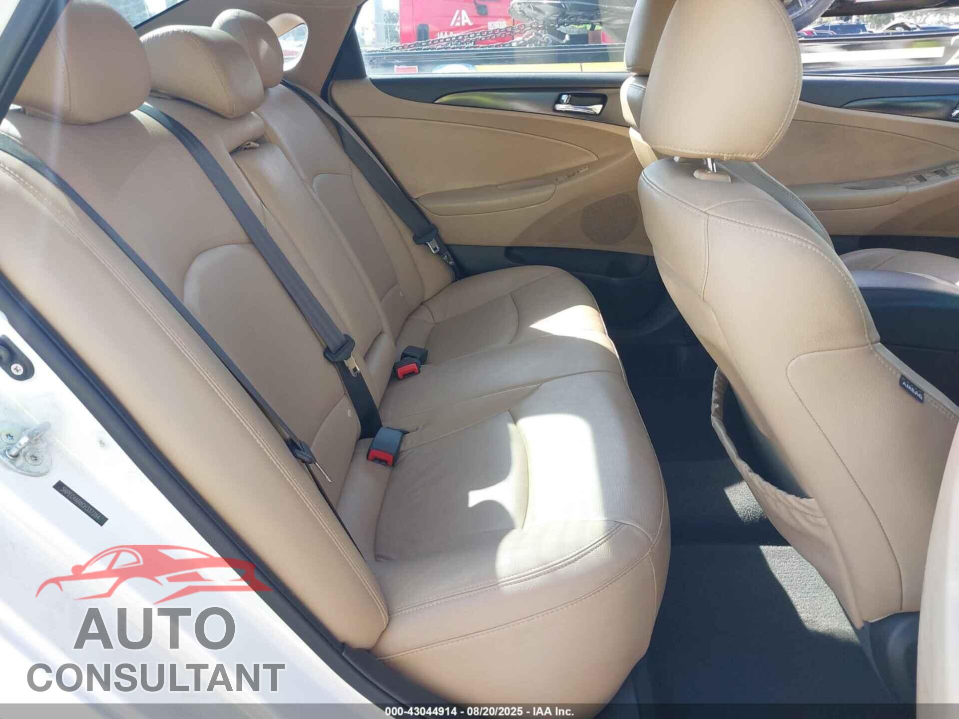 HYUNDAI SONATA 2012 - 5NPEC4AB8CH337284