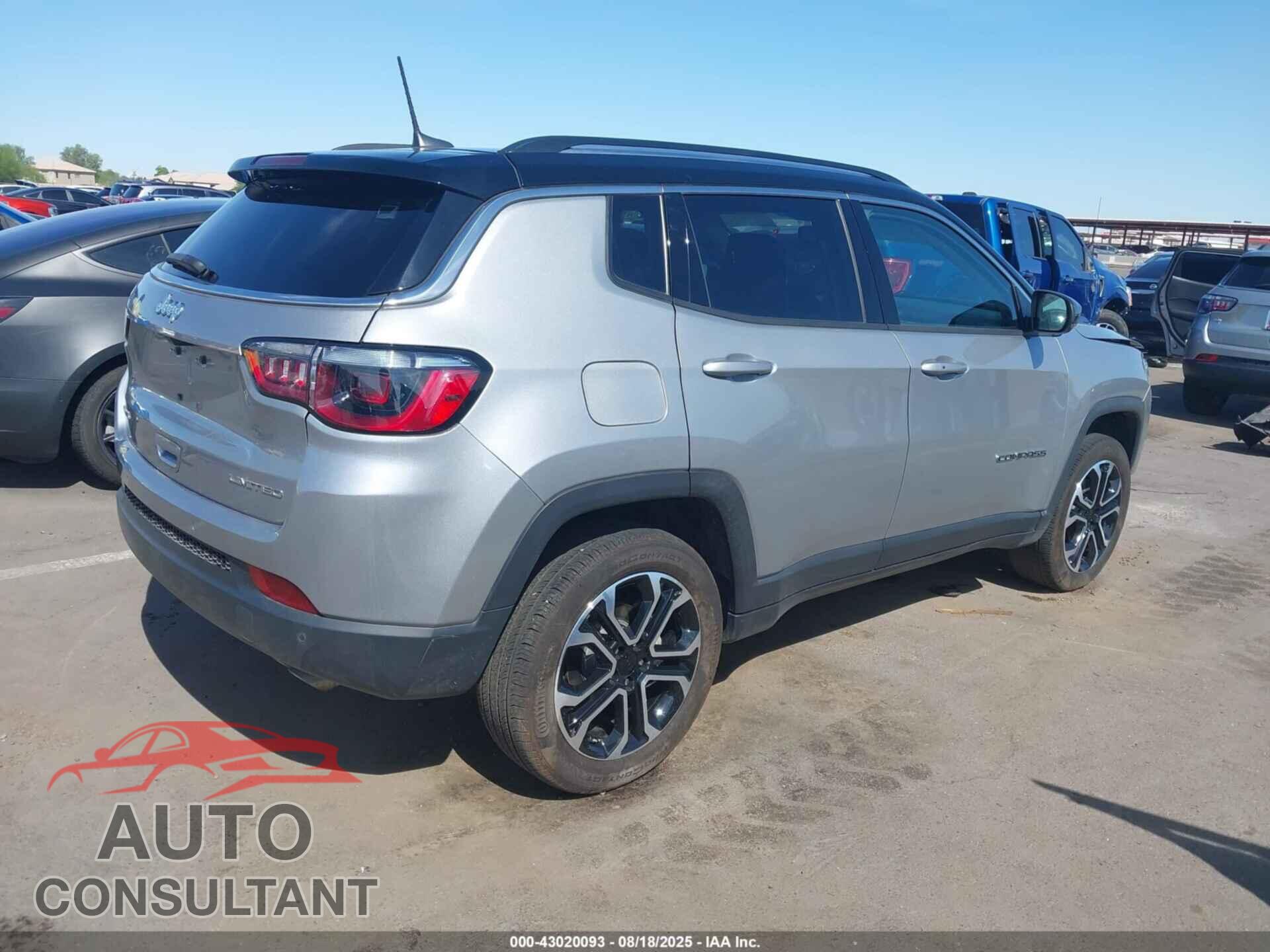 JEEP COMPASS 2022 - 3C4NJDCB8NT155493