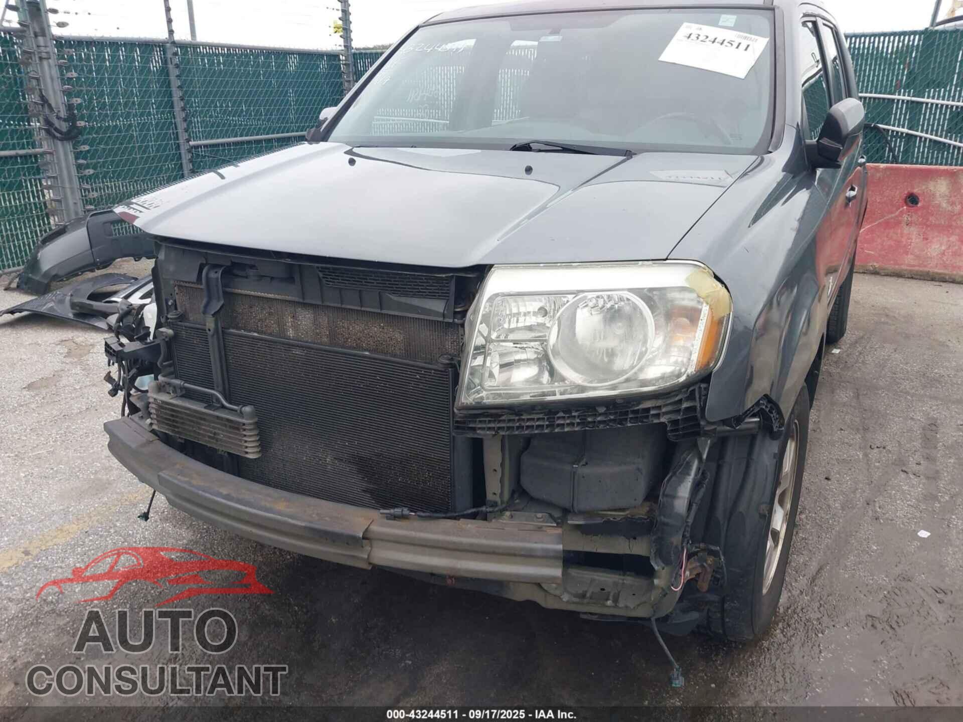 HONDA PILOT 2010 - 5FNYF4H64AB027092