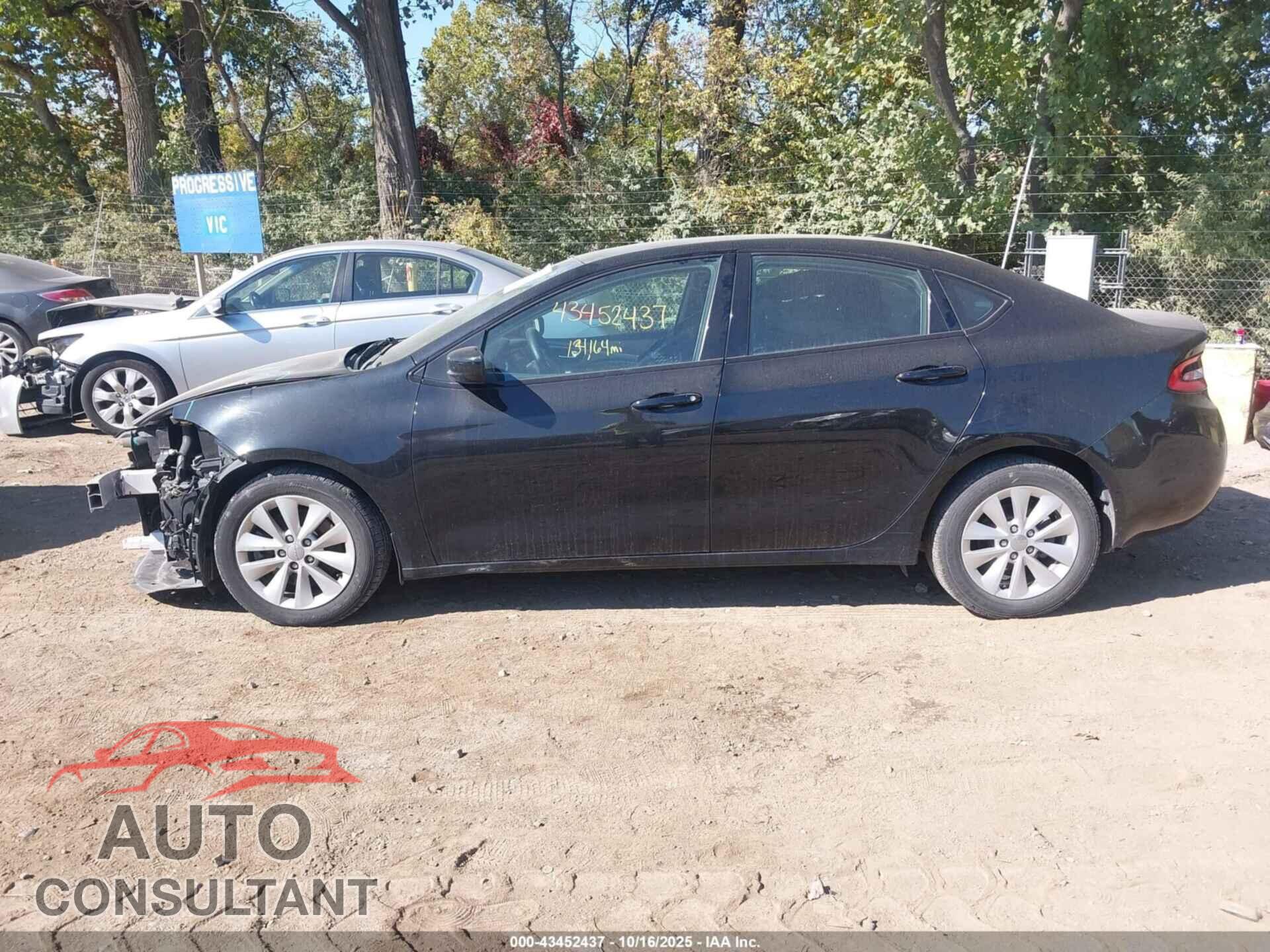 DODGE DART 2014 - 1C3CDFBB8ED743738