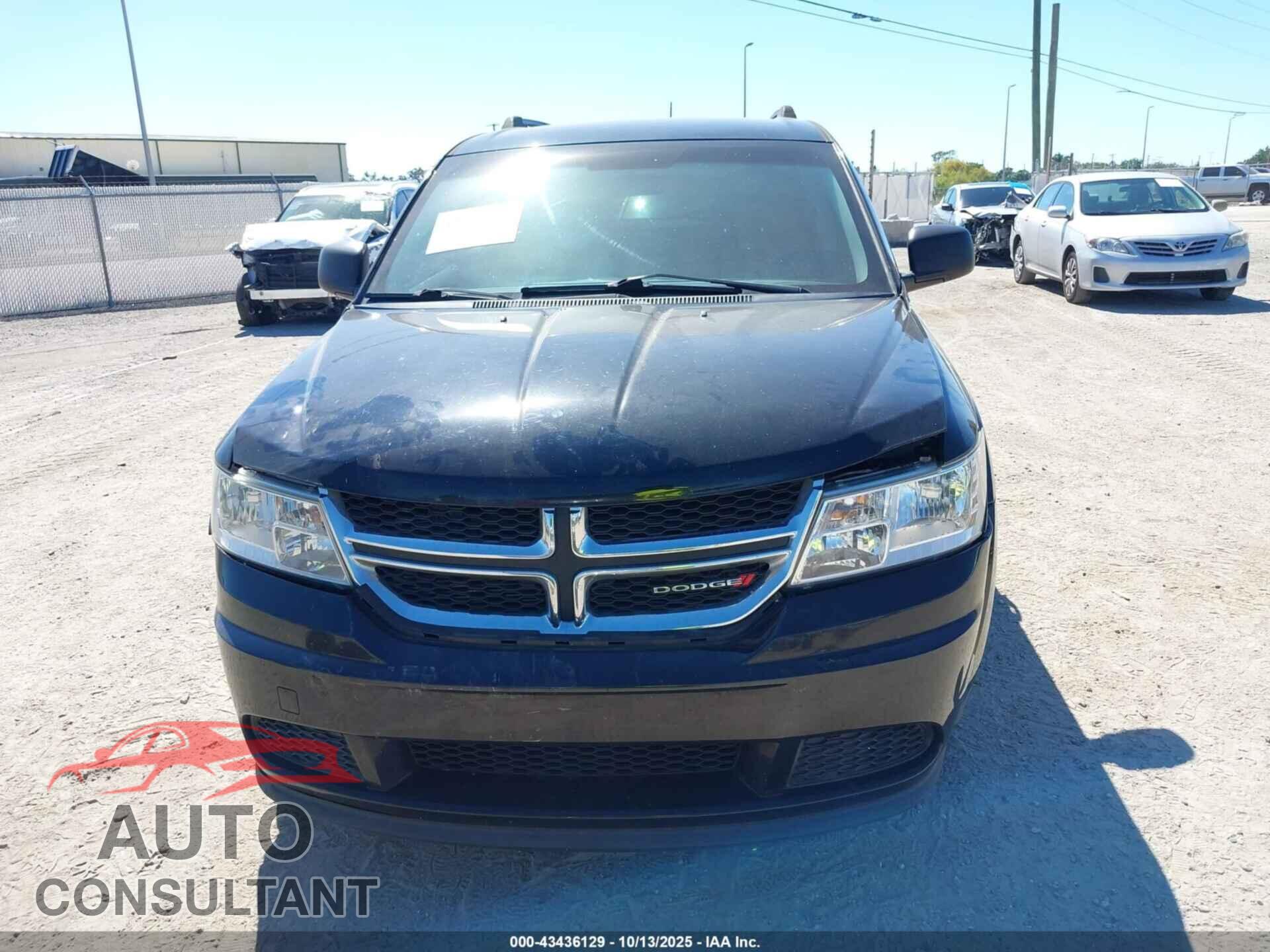DODGE JOURNEY 2017 - 3C4PDCAB9HT605038