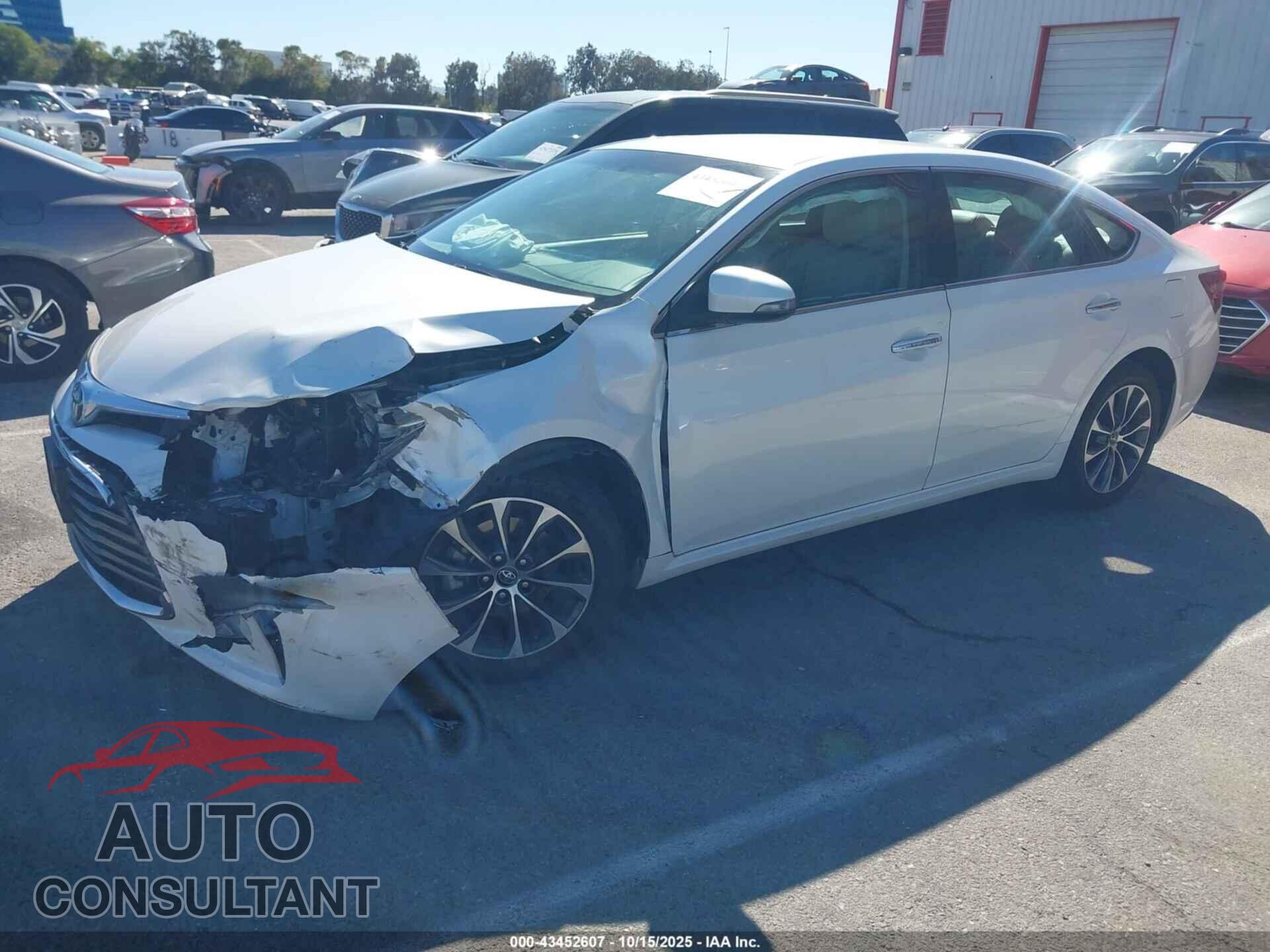 TOYOTA AVALON 2016 - 4T1BK1EB8GU218043