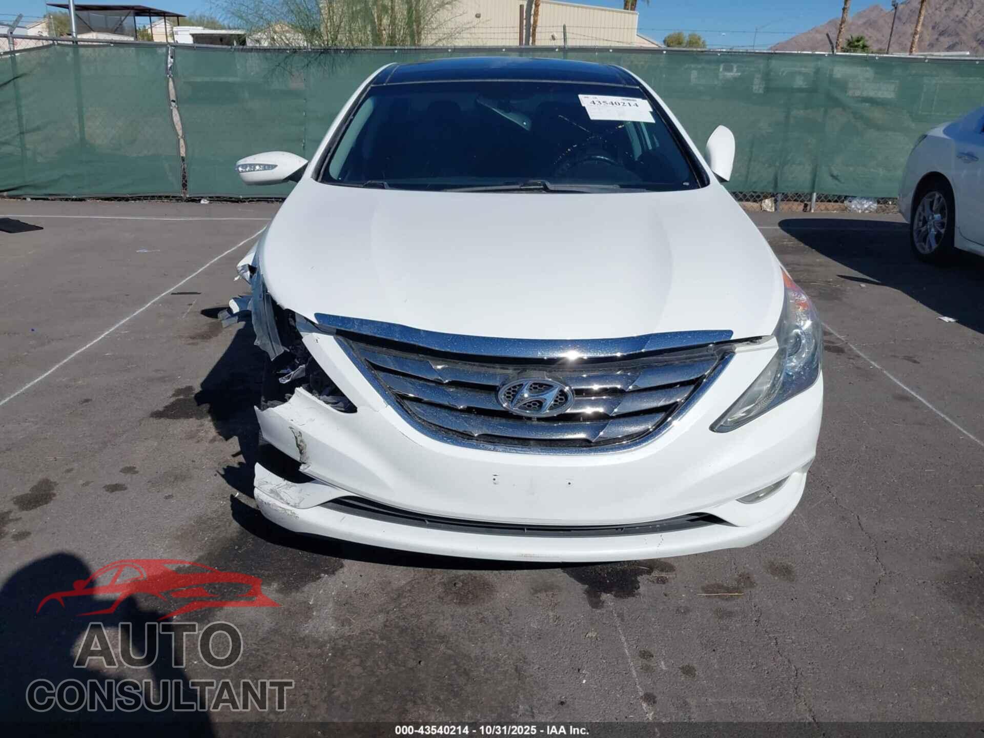 HYUNDAI SONATA 2013 - 5NPEC4AB1DH563717