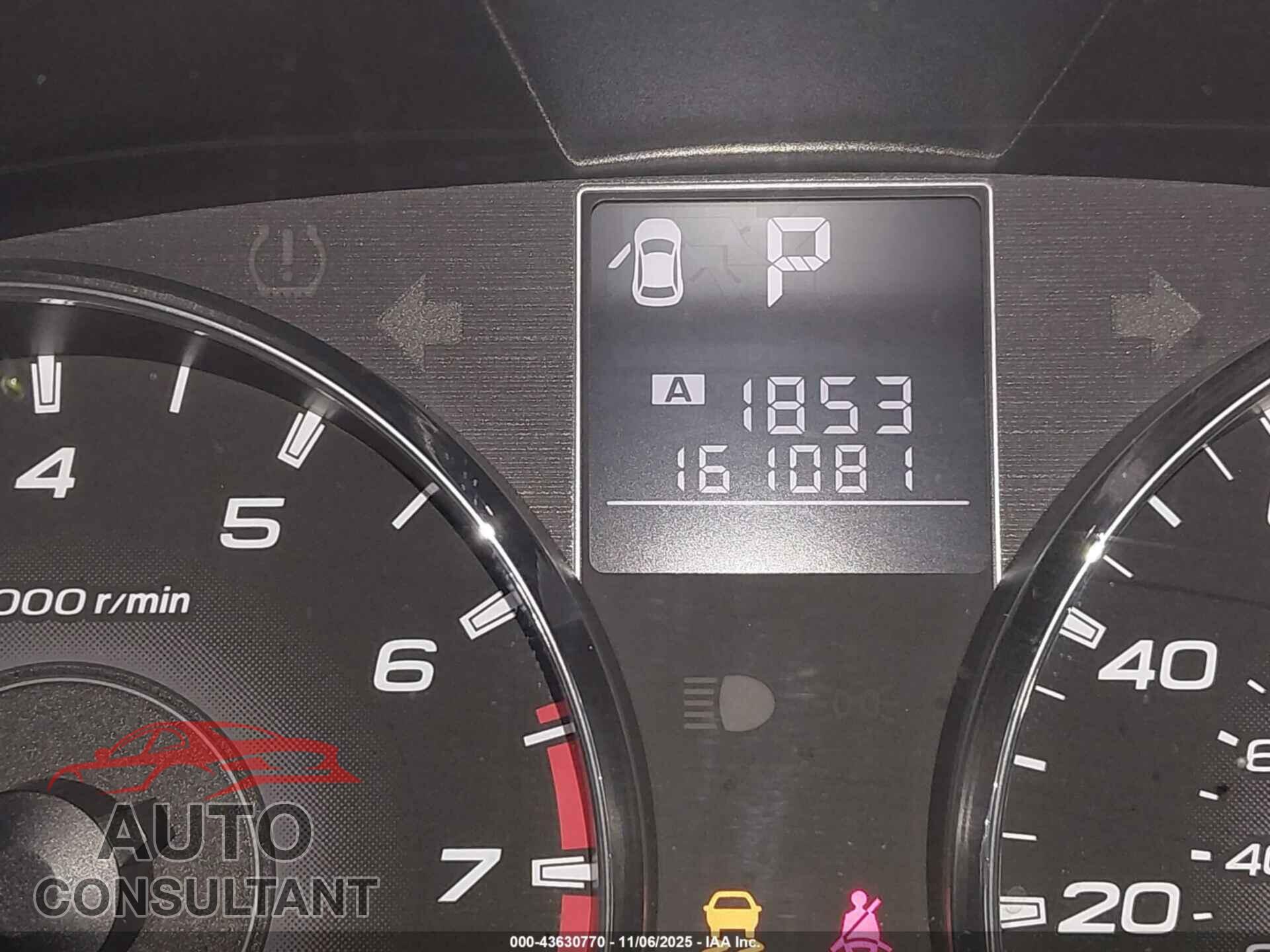 SUBARU LEGACY 2012 - 4S3BMBK61C3007536