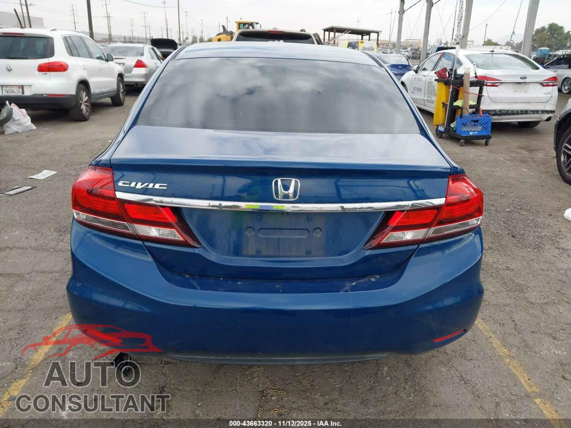 HONDA CIVIC 2014 - 19XFB2F54EE262847
