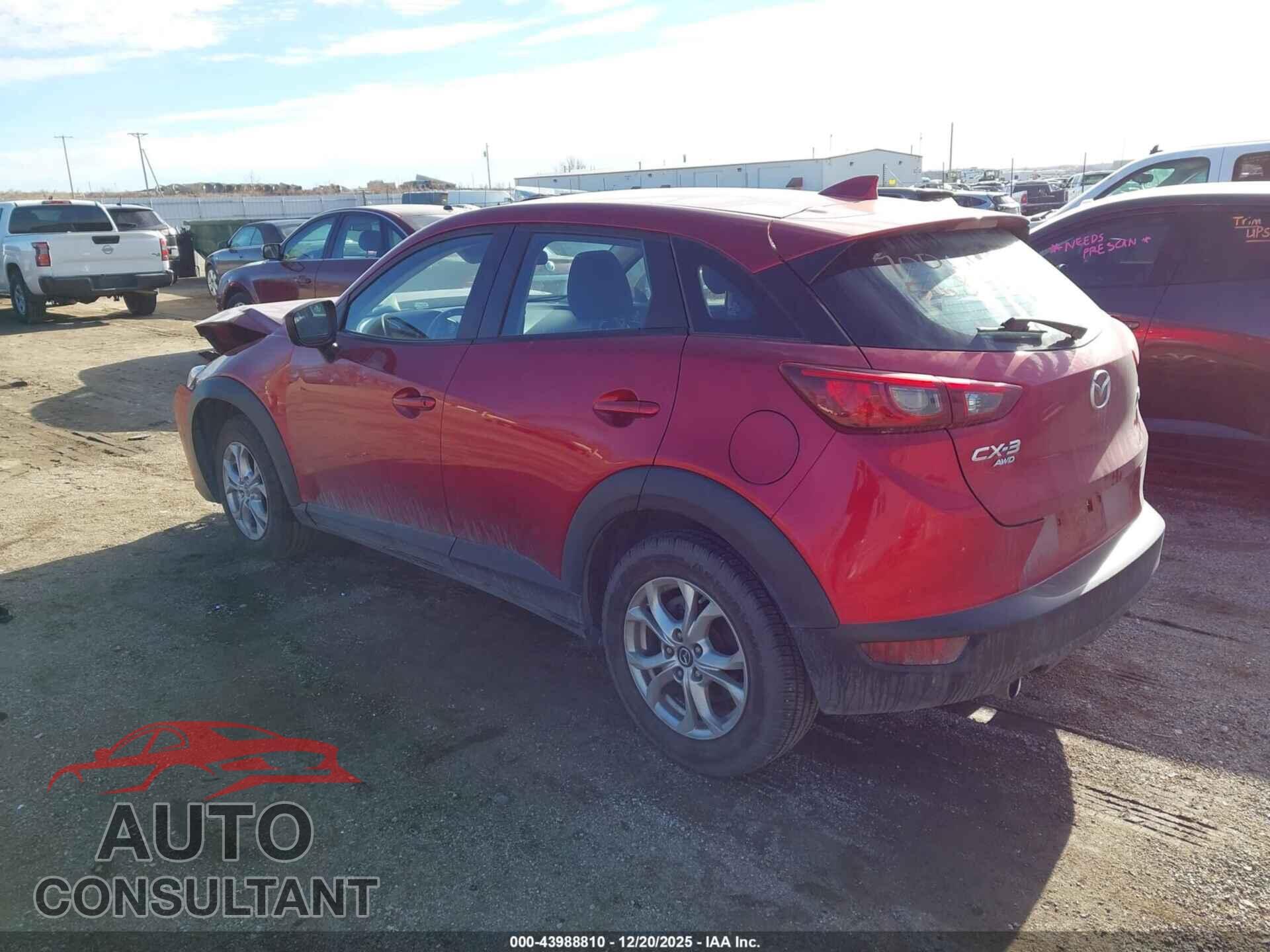 MAZDA CX-3 2019 - JM1DKFB75K0441148