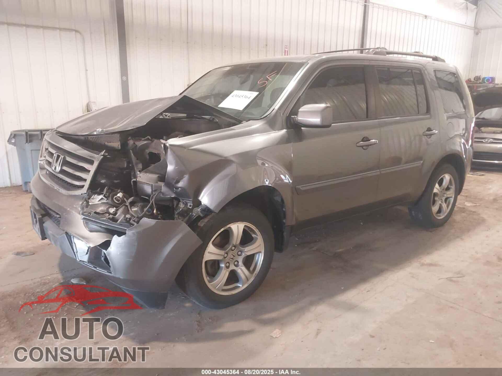 HONDA PILOT 2012 - 5FNYF4H41CB036320