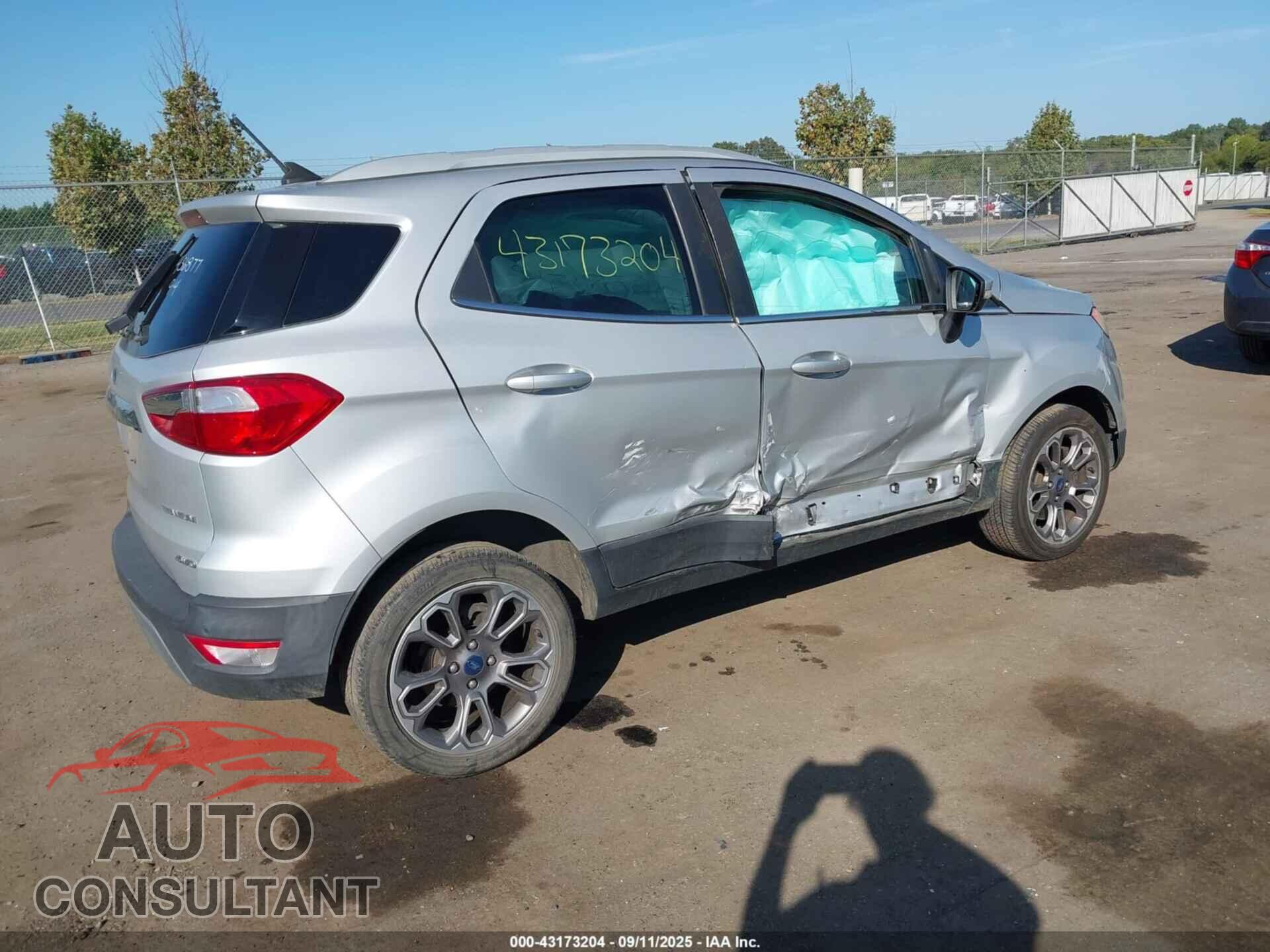 FORD ECOSPORT 2019 - MAJ6S3KL2KC274787