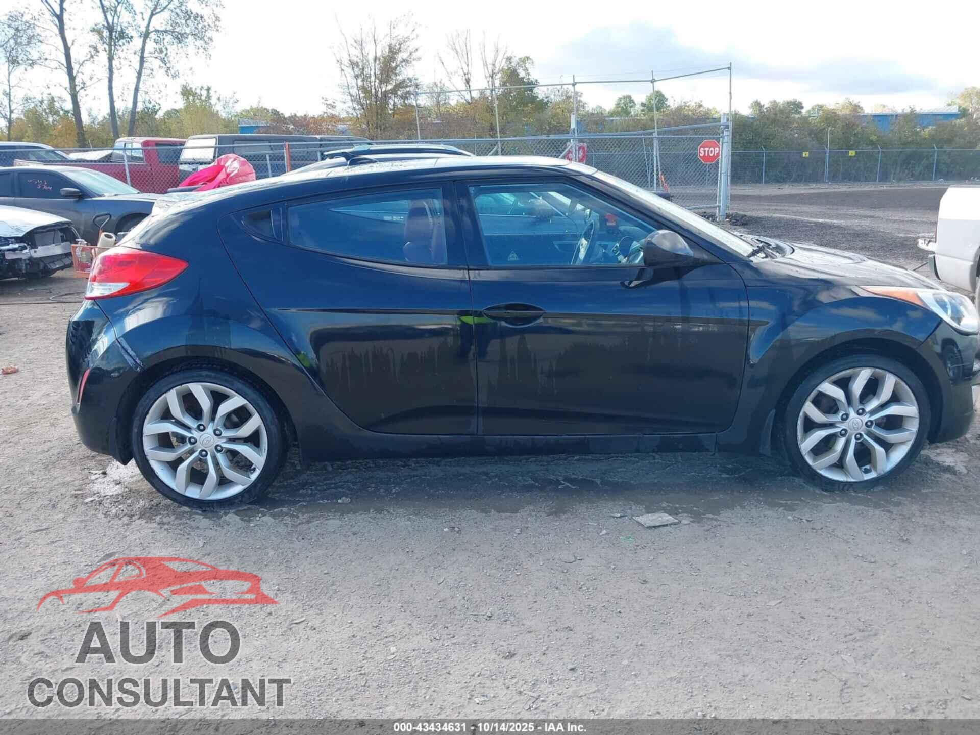 HYUNDAI VELOSTER 2012 - KMHTC6AD9CU032155