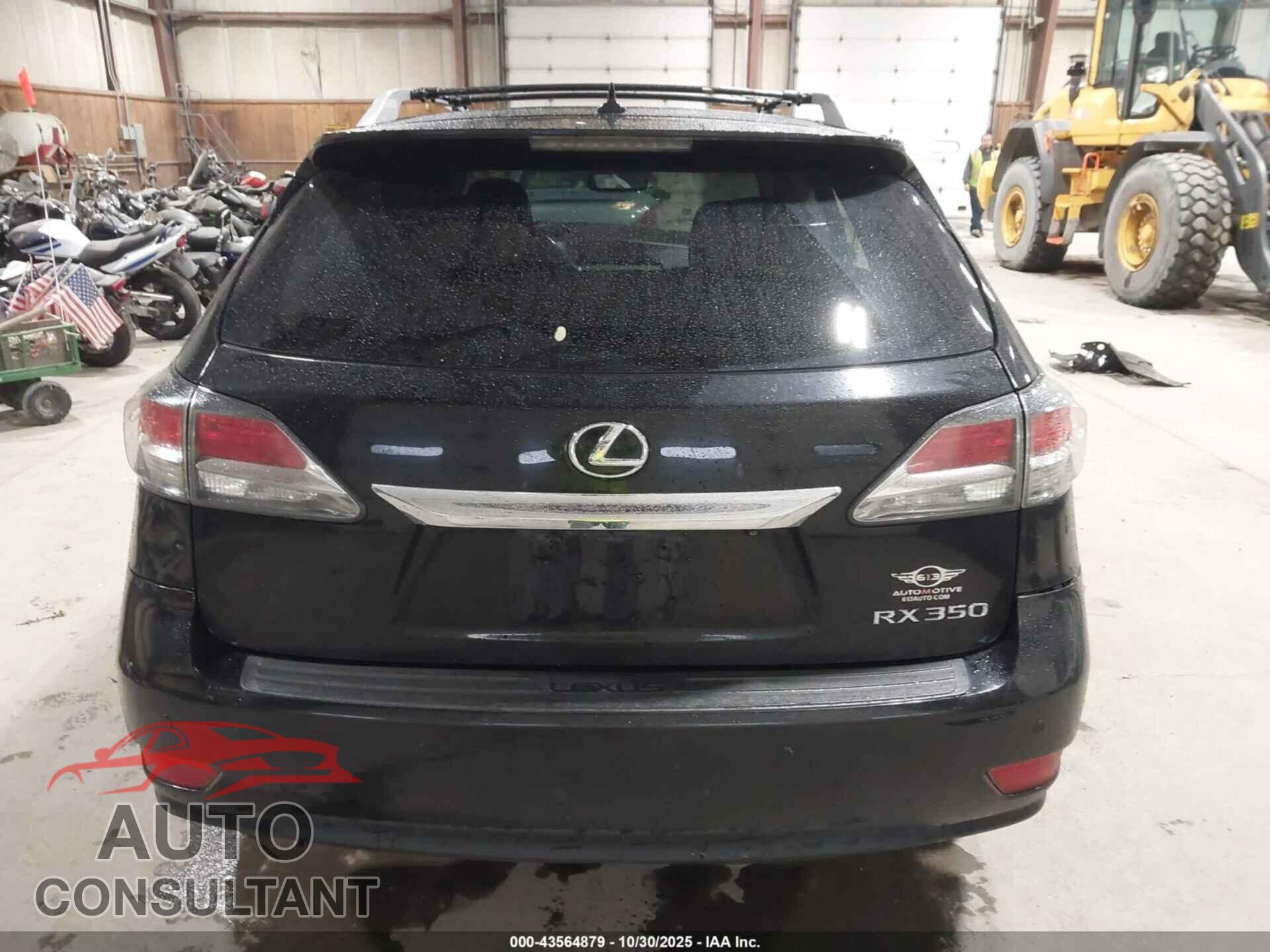 LEXUS RX 350 2013 - 2T2BK1BA1DC184919