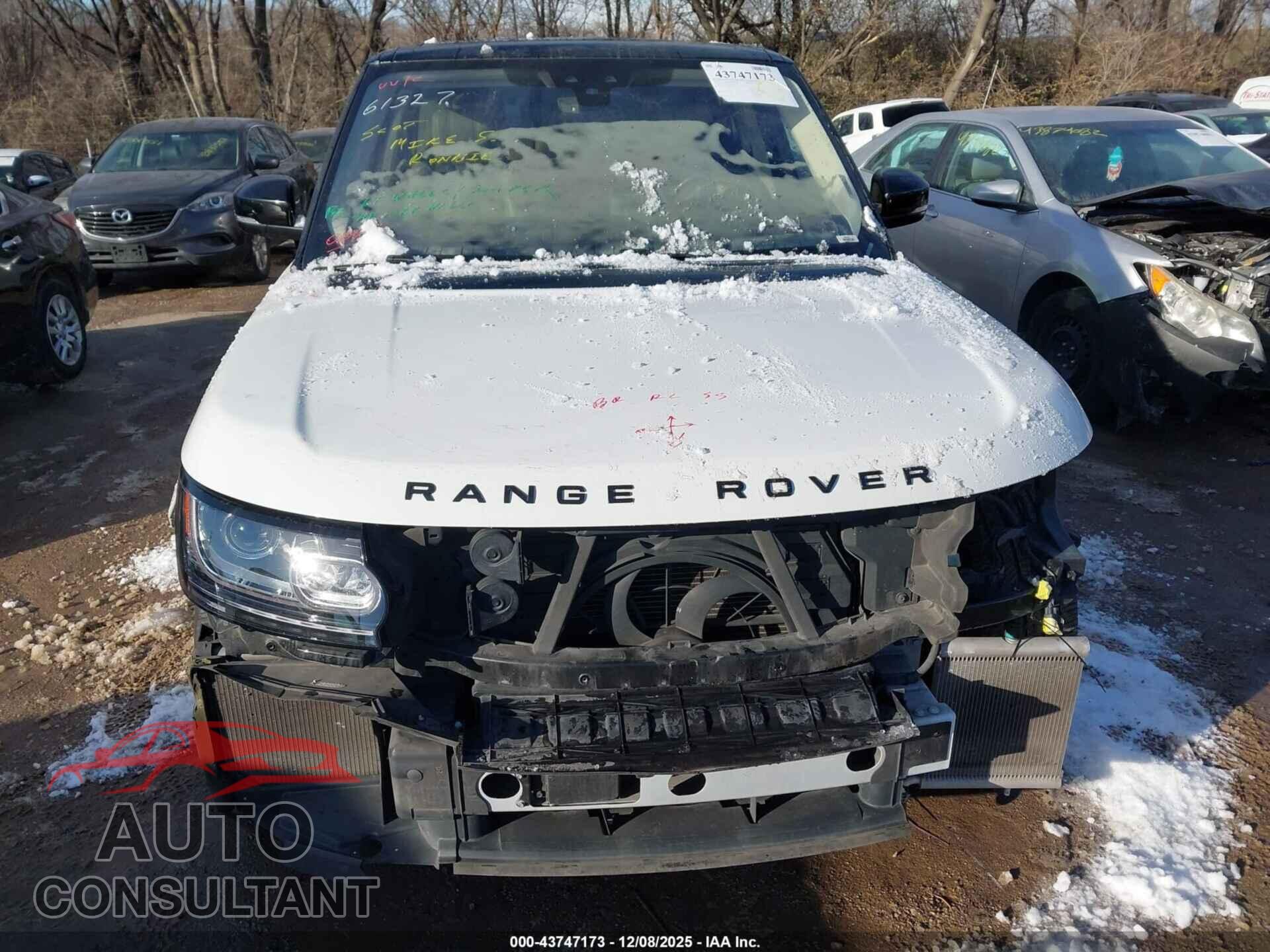 LAND ROVER RANGE ROVER 2017 - SALGS2FE7HA324133