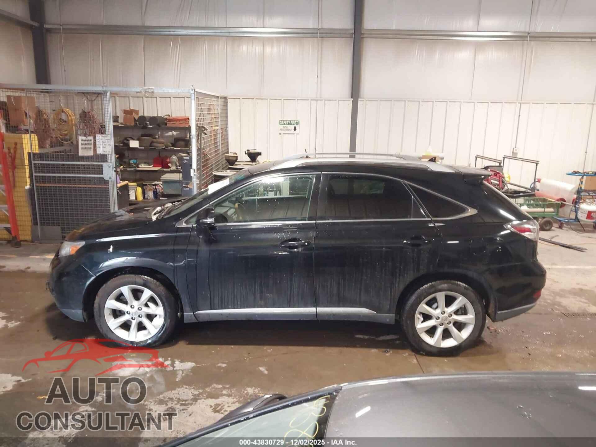LEXUS RX 350 2010 - 2T2BK1BA7AC062349