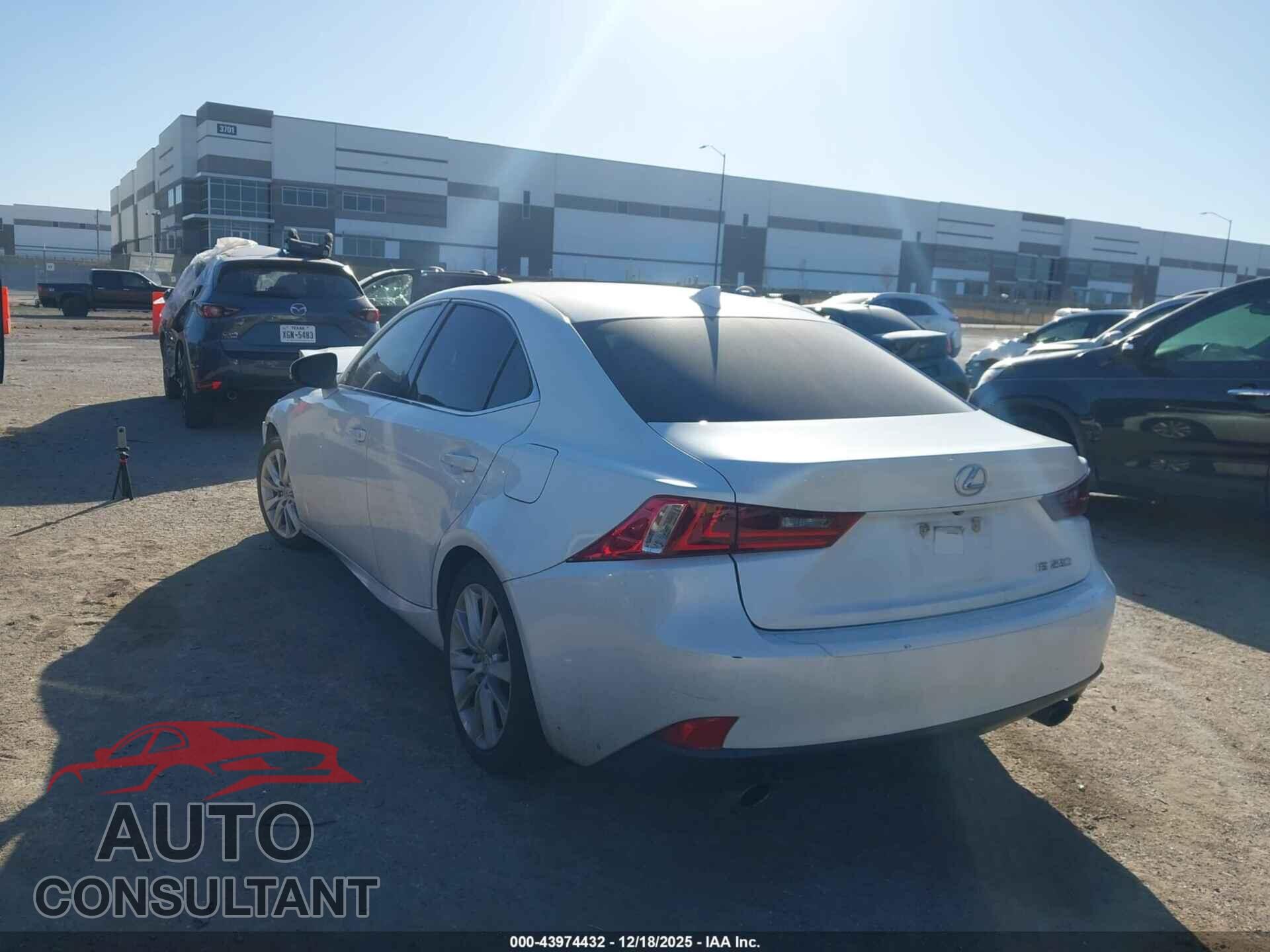 LEXUS IS 250 2015 - JTHBF1D29F5067425