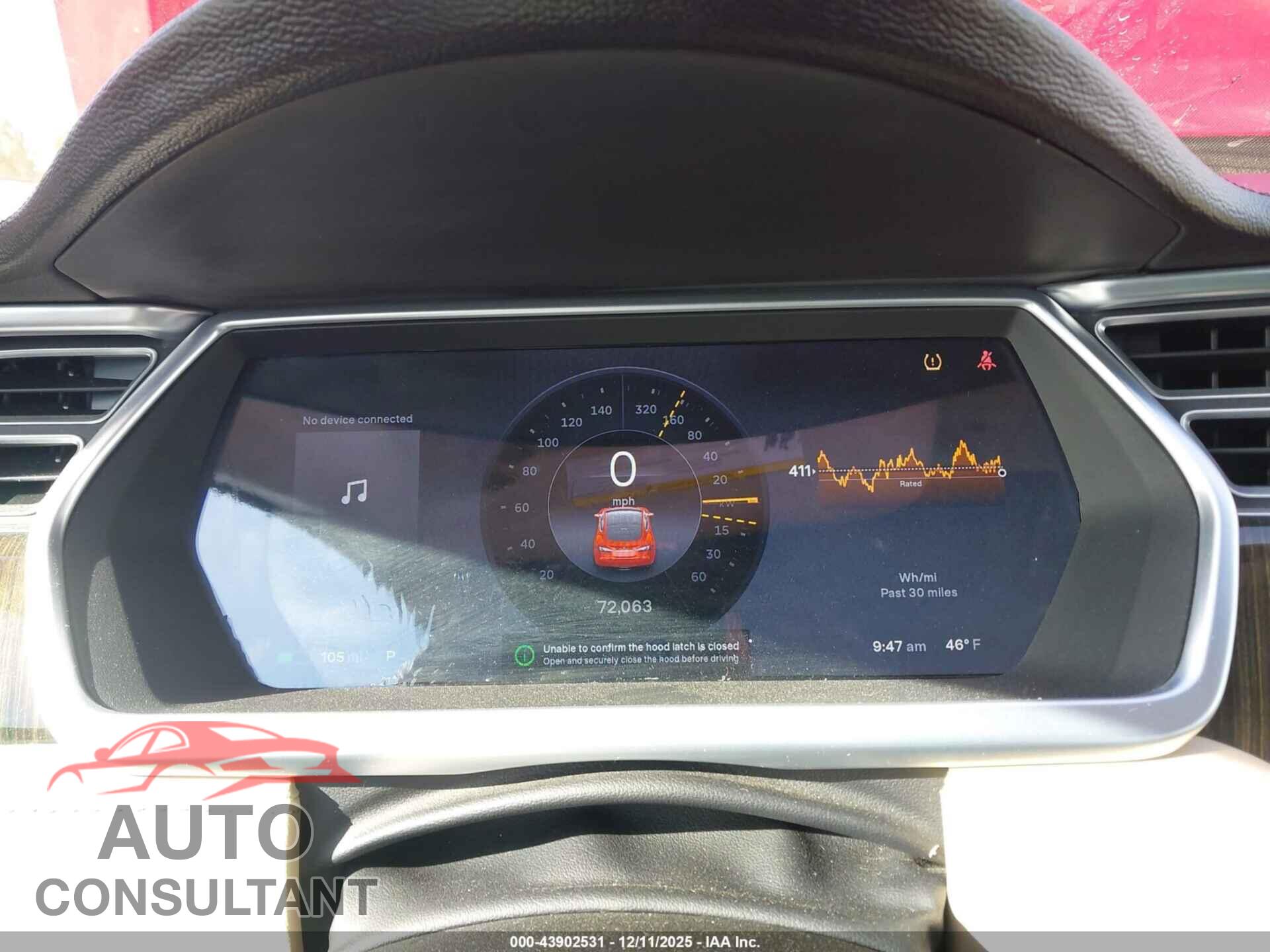 TESLA MODEL S 2013 - 5YJSA1CP9DFP16407