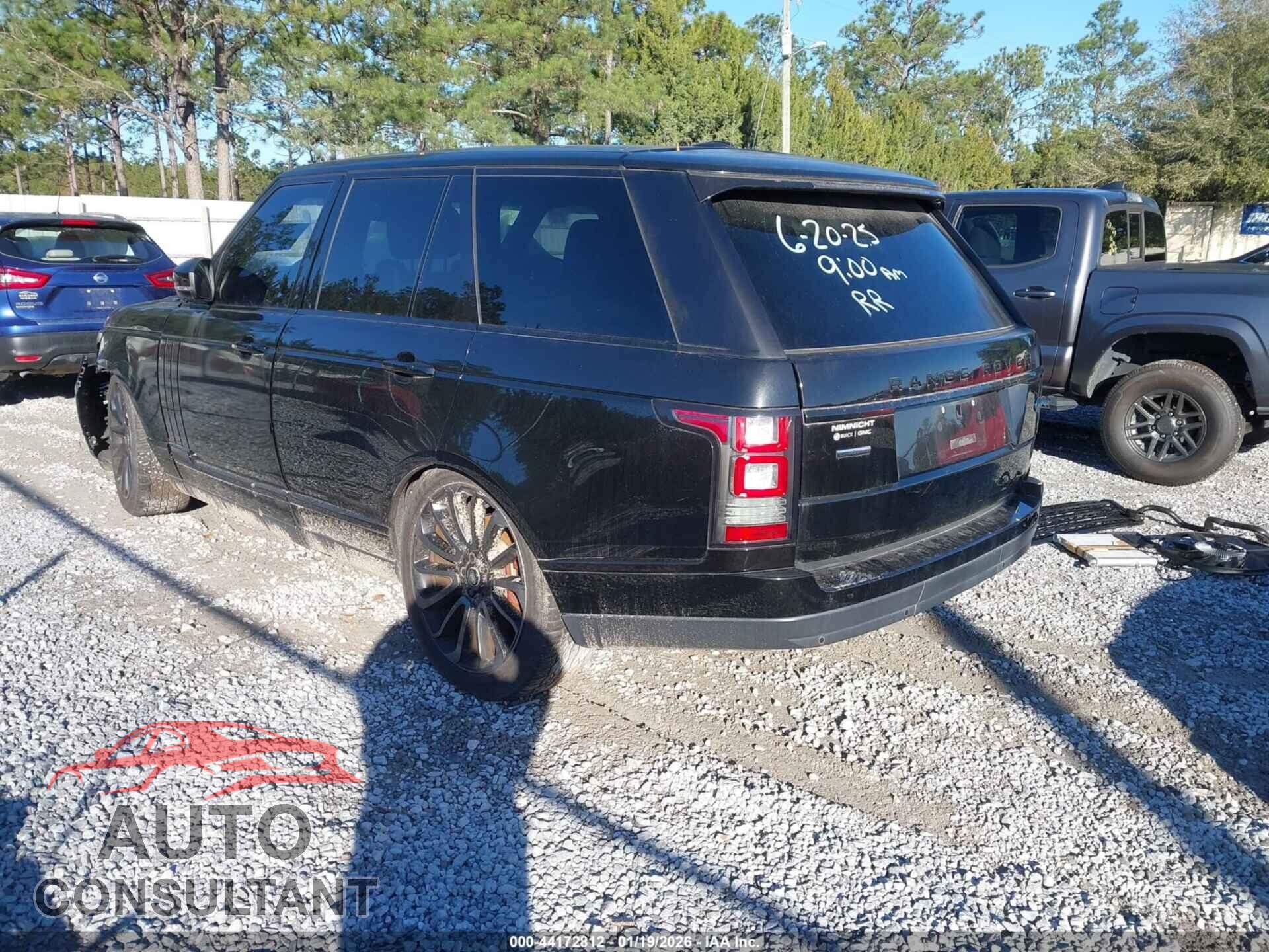 LAND ROVER RANGE ROVER 2015 - SALGS2TFXFA228507