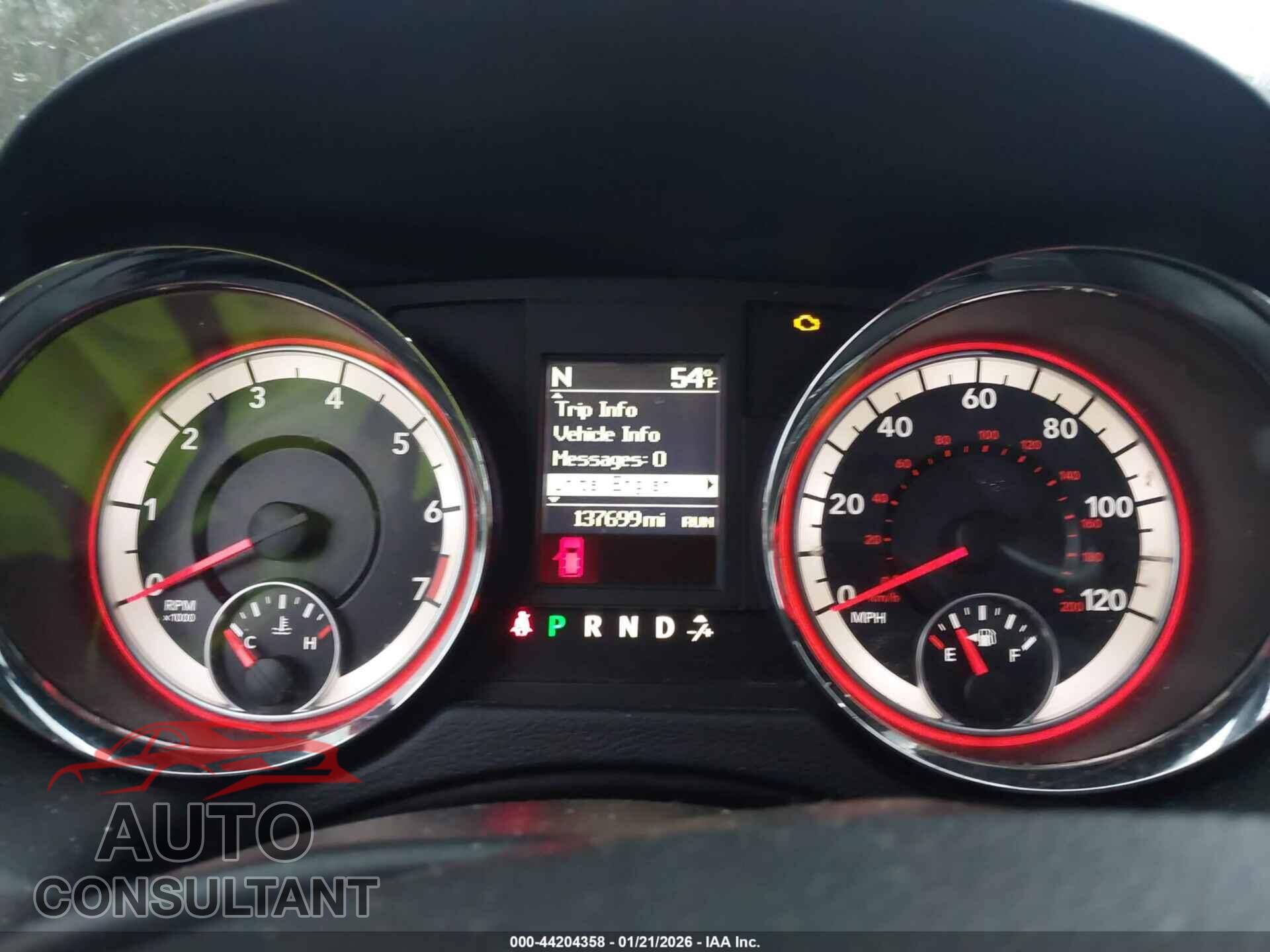 DODGE GRAND CARAVAN 2016 - 2C4RDGEG9GR242585