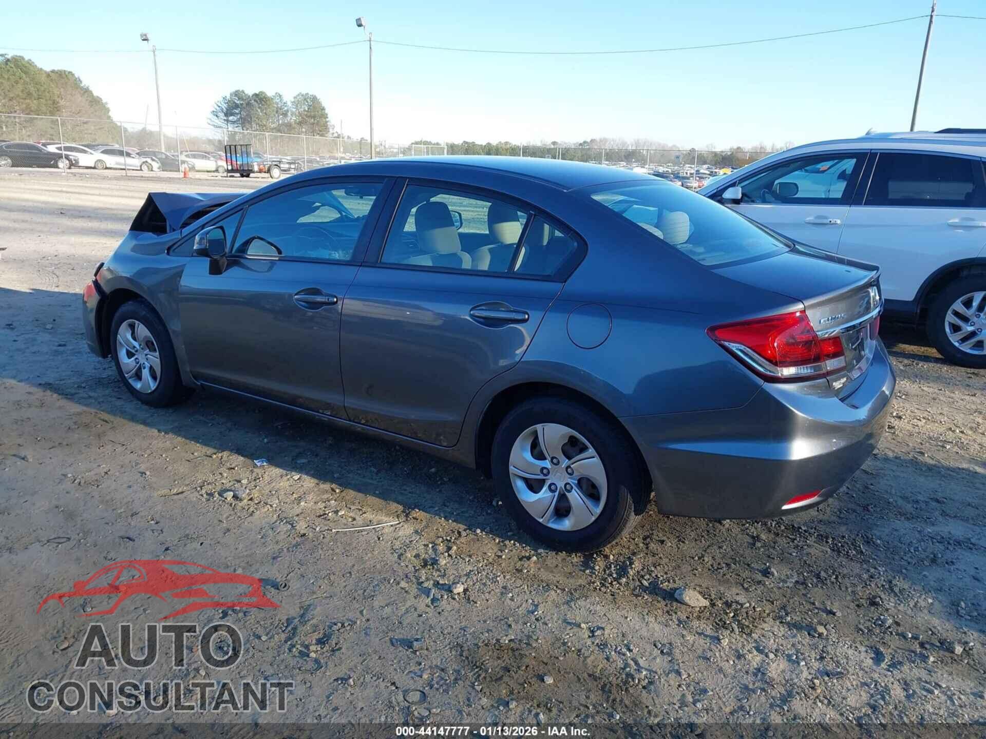 HONDA CIVIC 2013 - 19XFB2F55DE020082