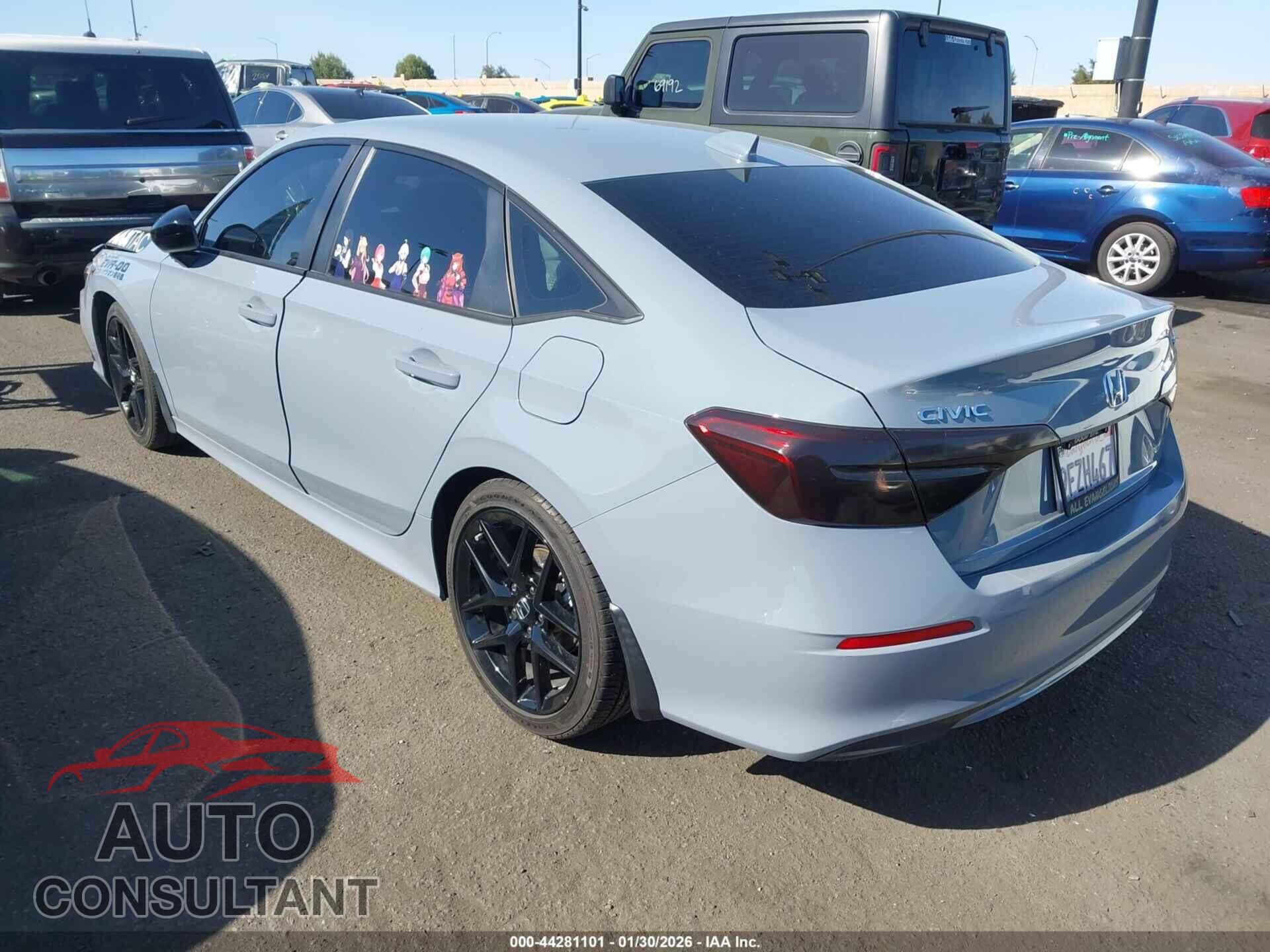 HONDA CIVIC 2023 - 2HGFE2F51PH536747