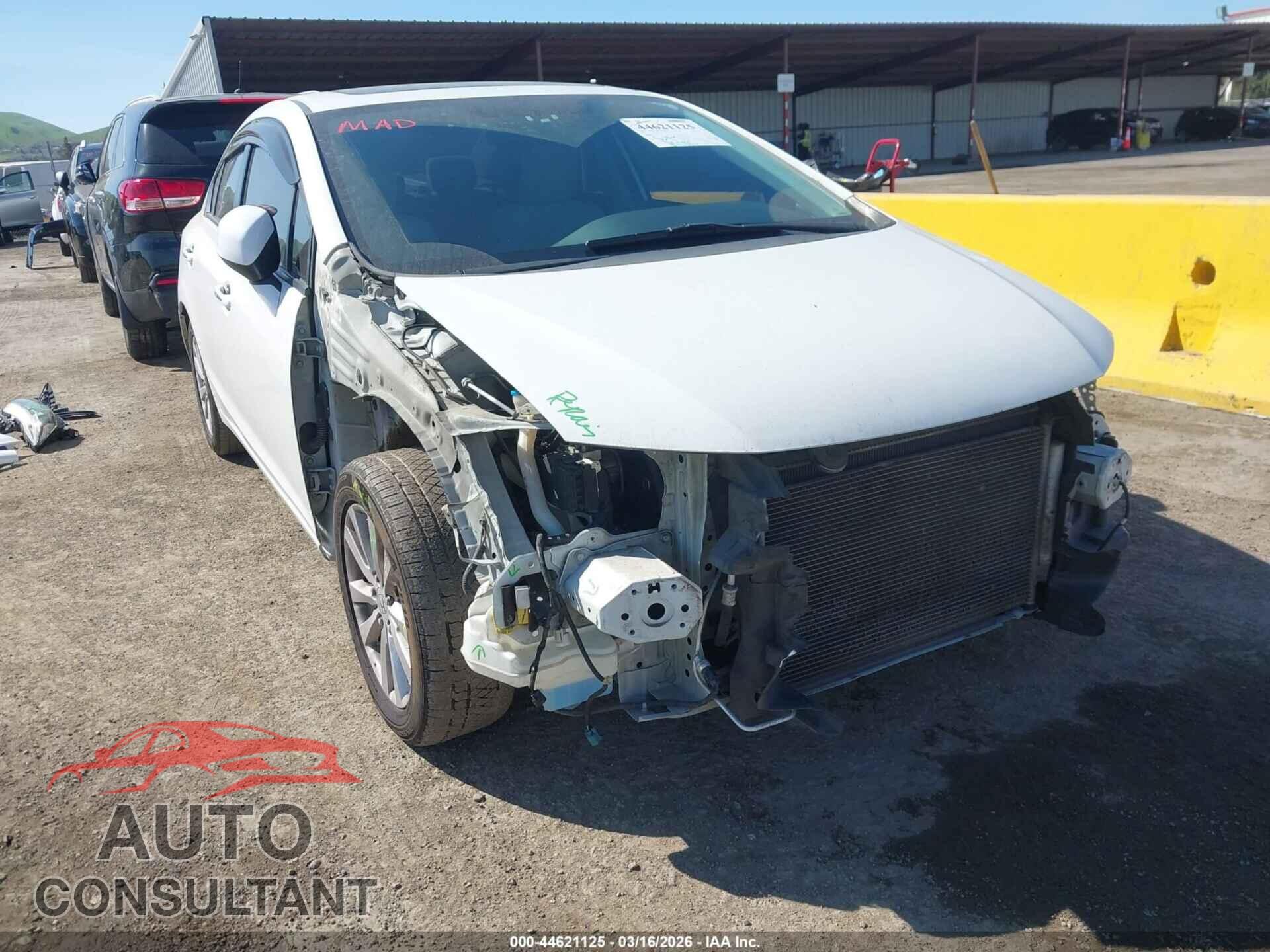 HONDA CIVIC 2012 - 2HGFB2F85CH595779