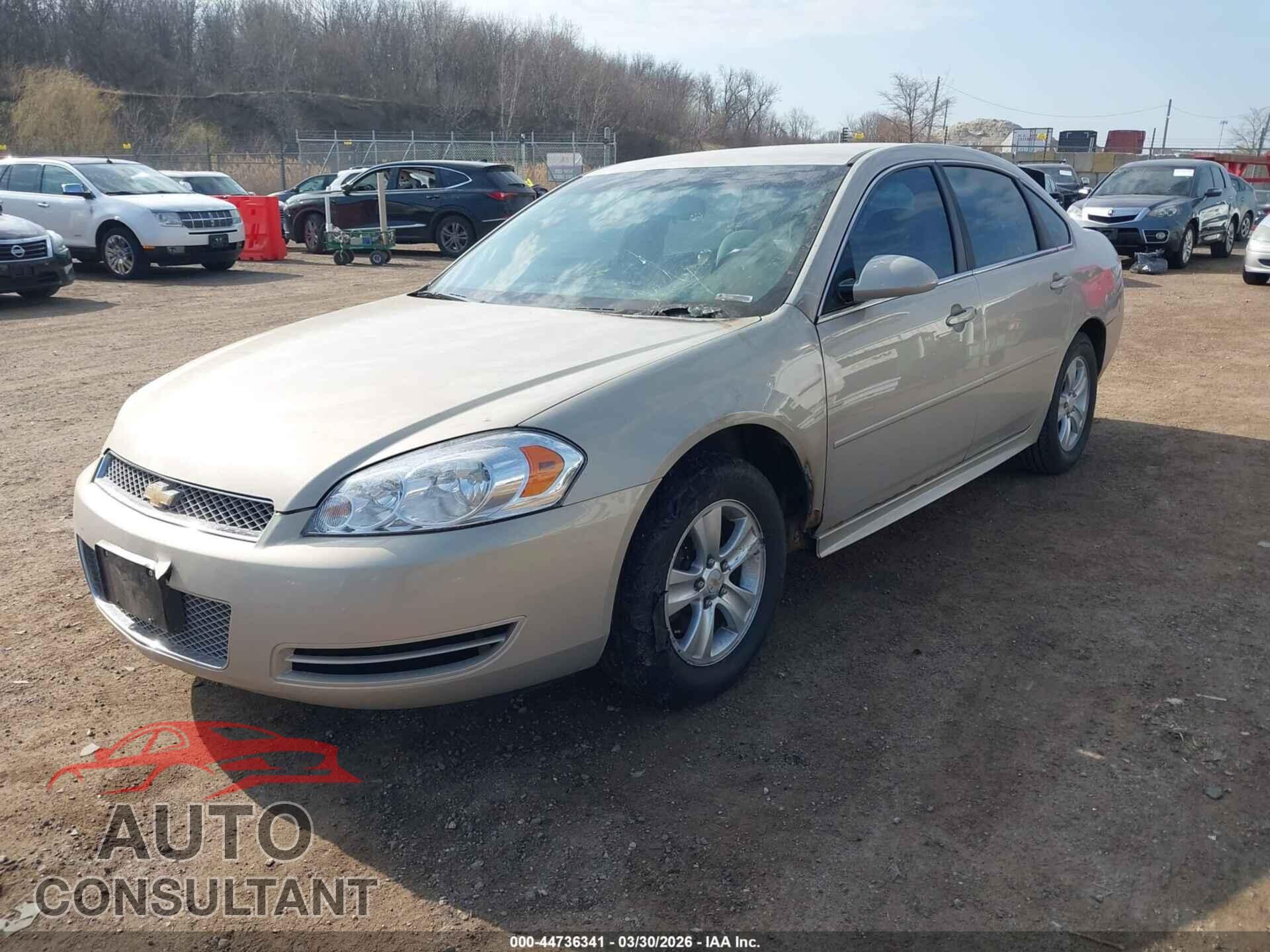 CHEVROLET IMPALA 2012 - 2G1WA5E39C1134949