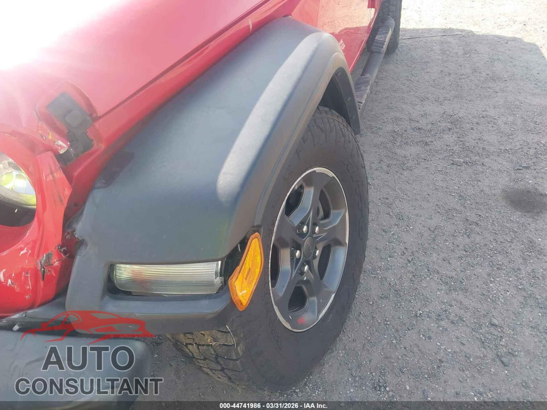 JEEP GLADIATOR 2020 - 1C6HJTAG7LL122684