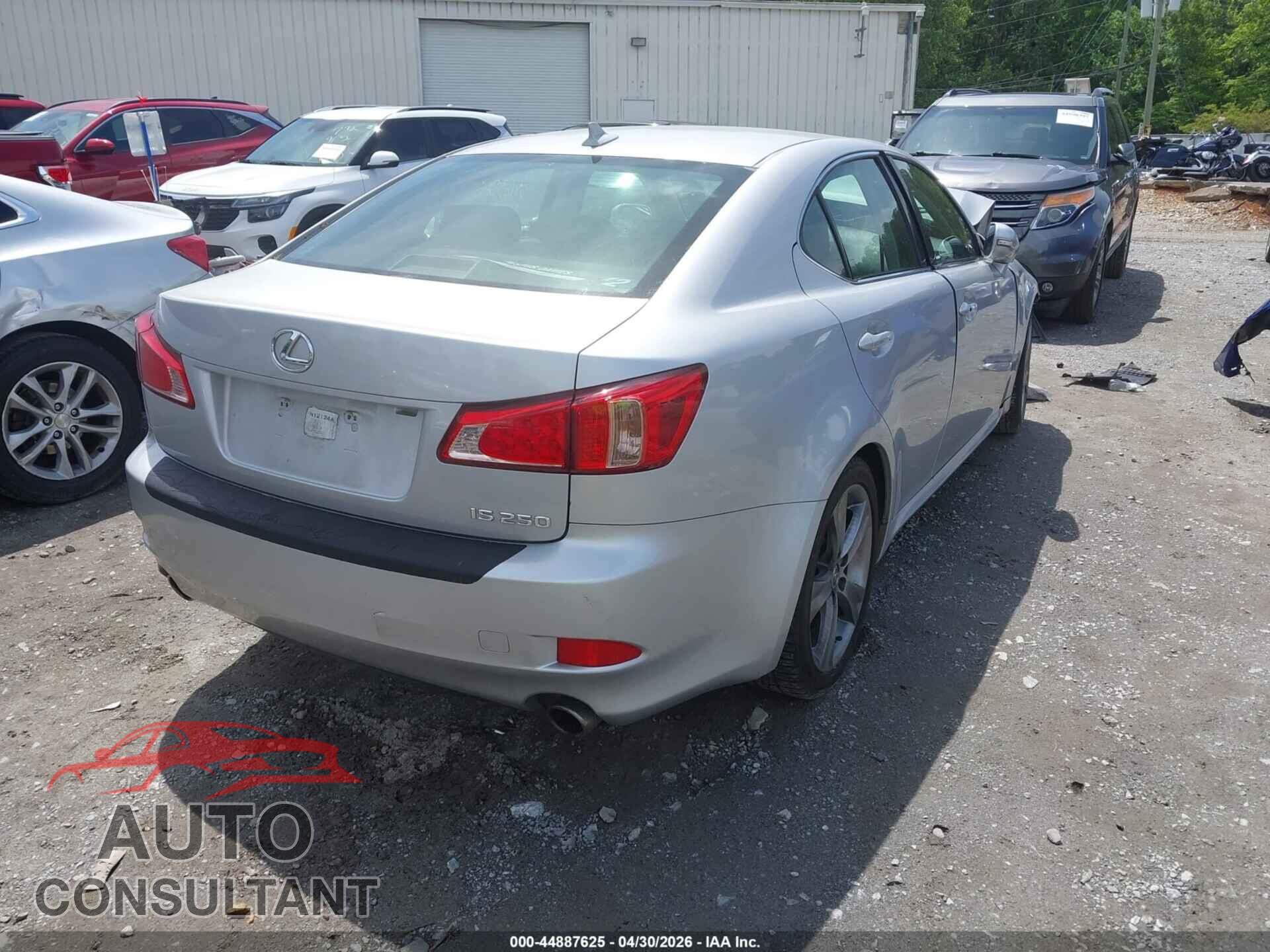 LEXUS IS 250 2012 - JTHBF5C24C5157635