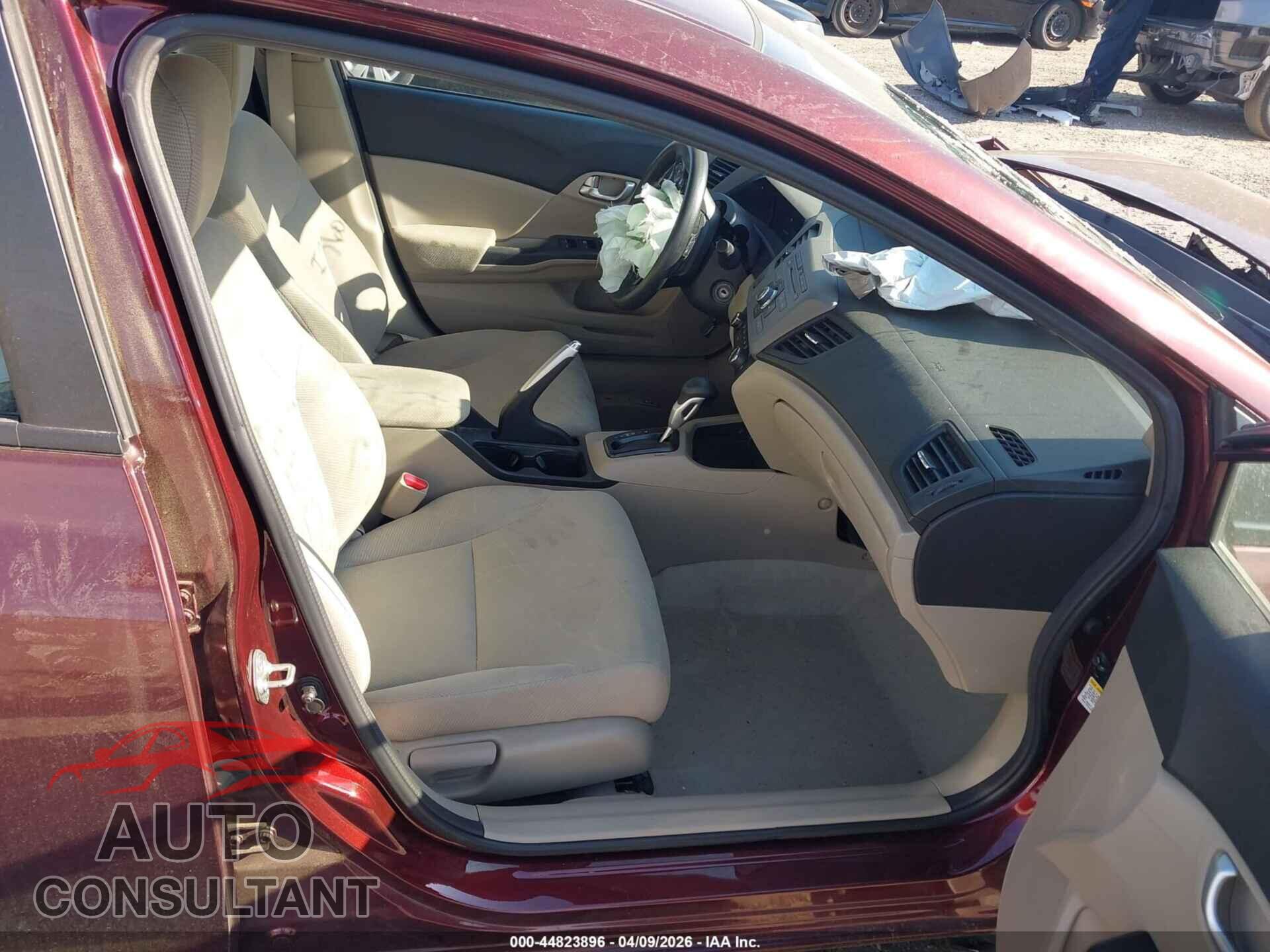 HONDA CIVIC 2012 - 19XFB2F81CE103162