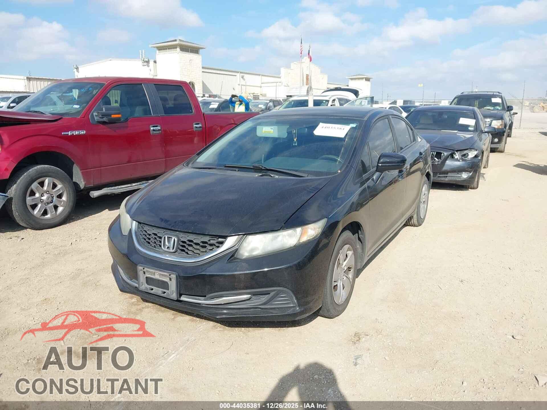 HONDA CIVIC 2015 - 19XFB2F52FE016543