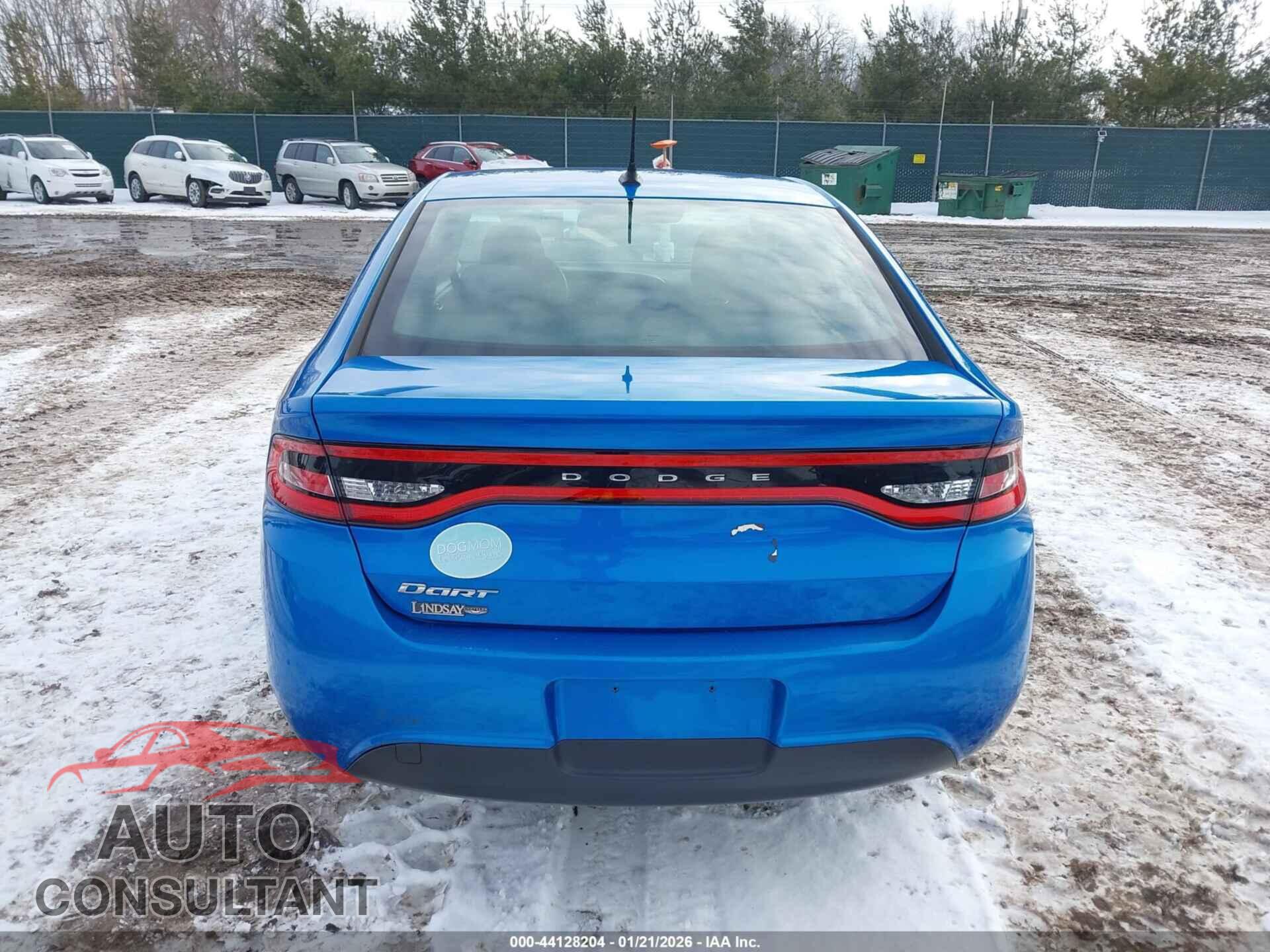 DODGE DART 2015 - 1C3CDFAA4FD181489