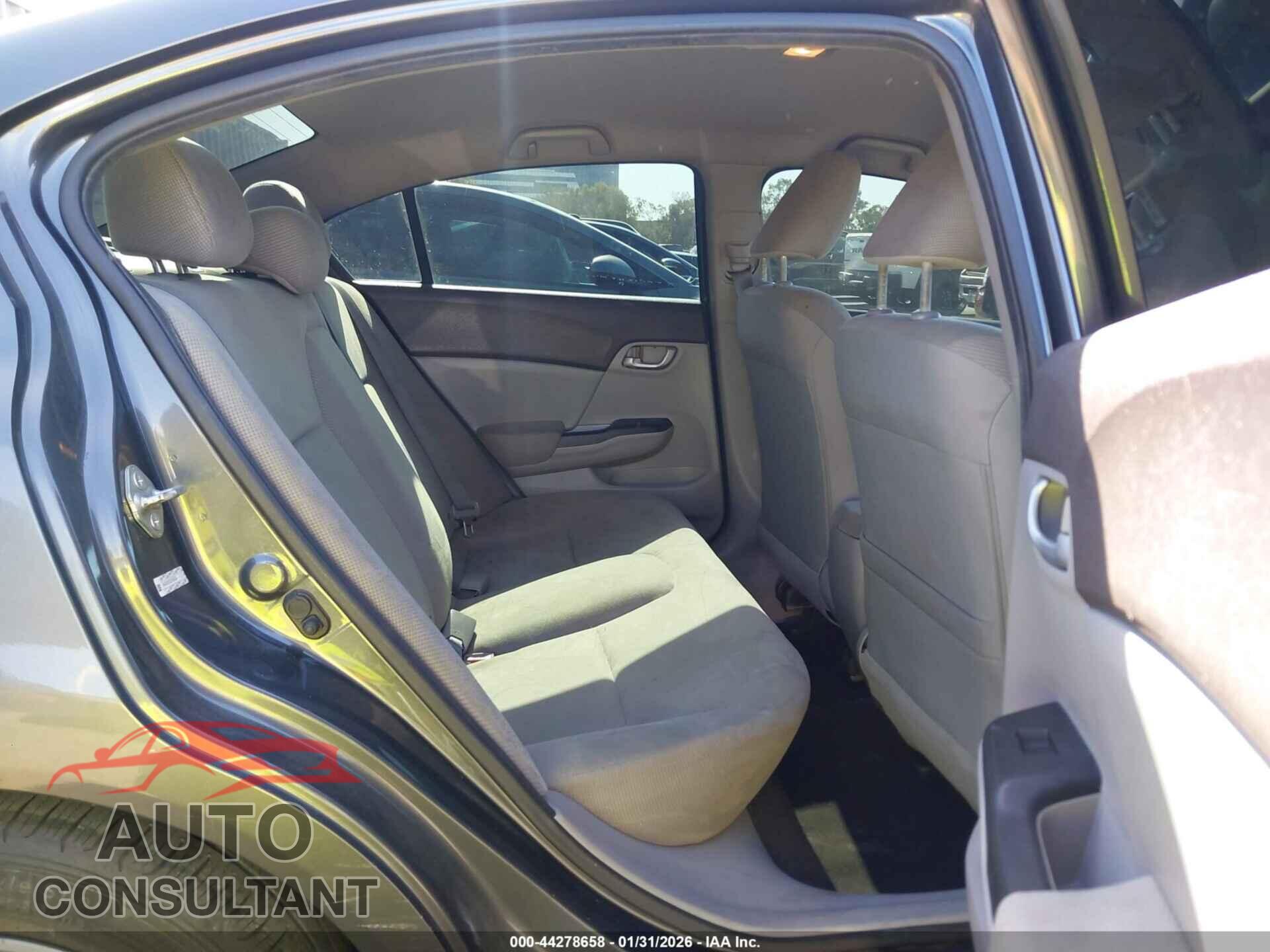 HONDA CIVIC 2012 - 2HGFB2F62CH552838