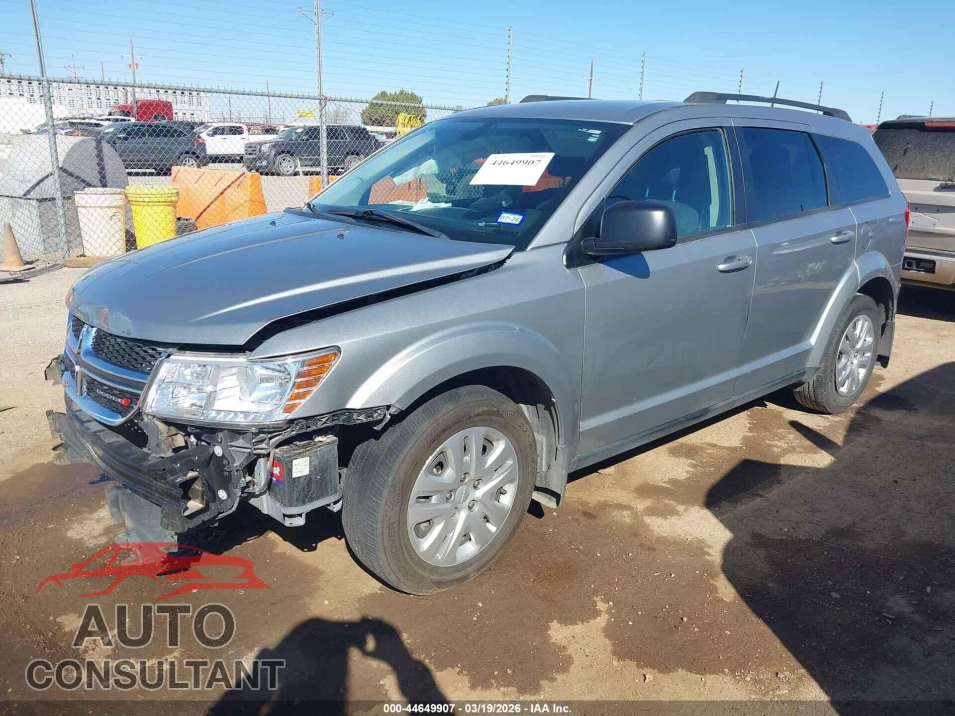 DODGE JOURNEY 2019 - 3C4PDCAB2KT797717